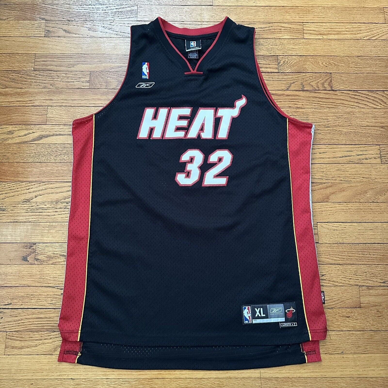 NBA × Reebok Vintage Reebok Shaquille O Neal Miami Heat Basketball Jersey Size US XL / EU 56 / 4 - 3 Thumbnail