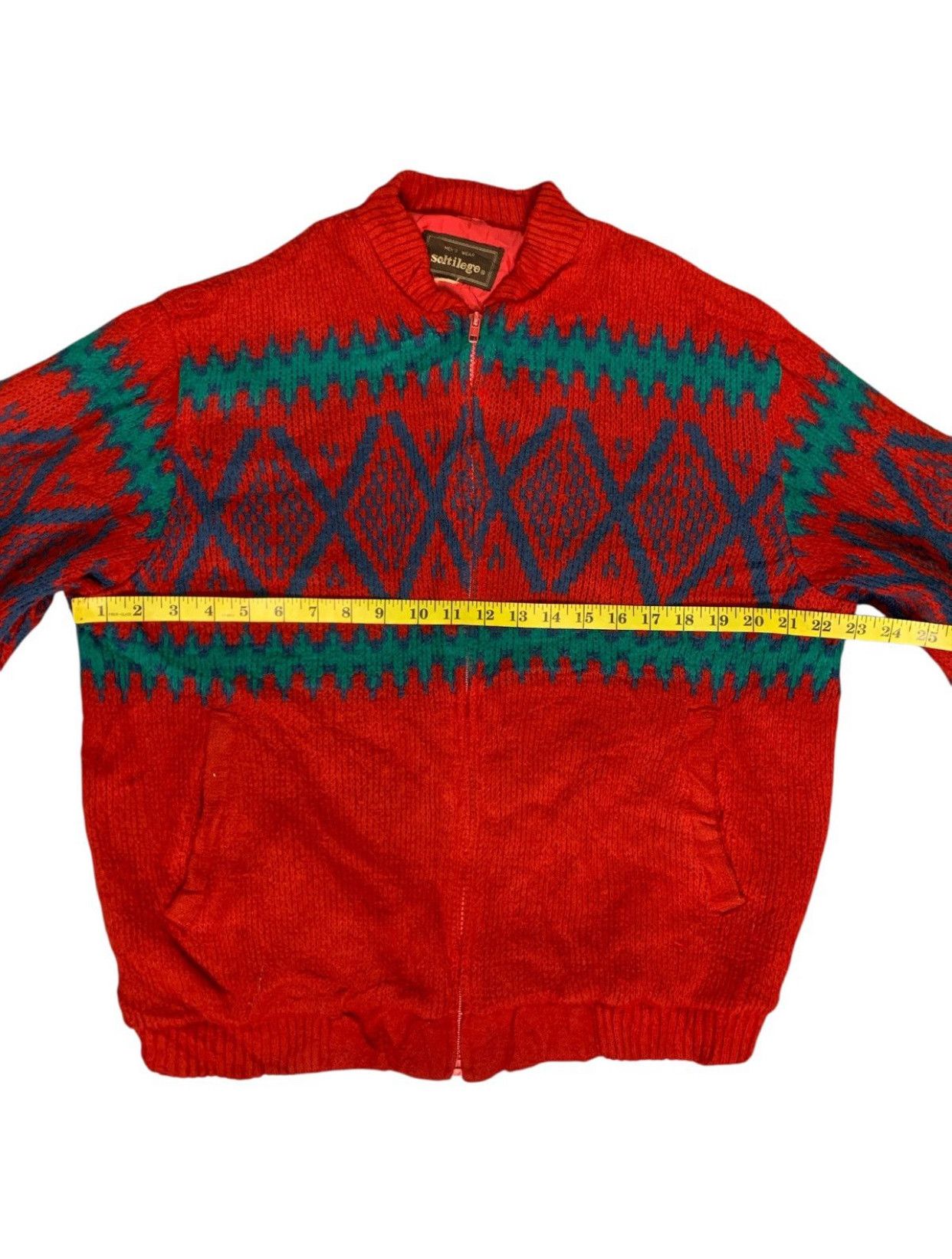 Other Rare Design Vintage Soltilege Knitwear Jackets Size US L / EU 52-54 / 3 - 7 Thumbnail