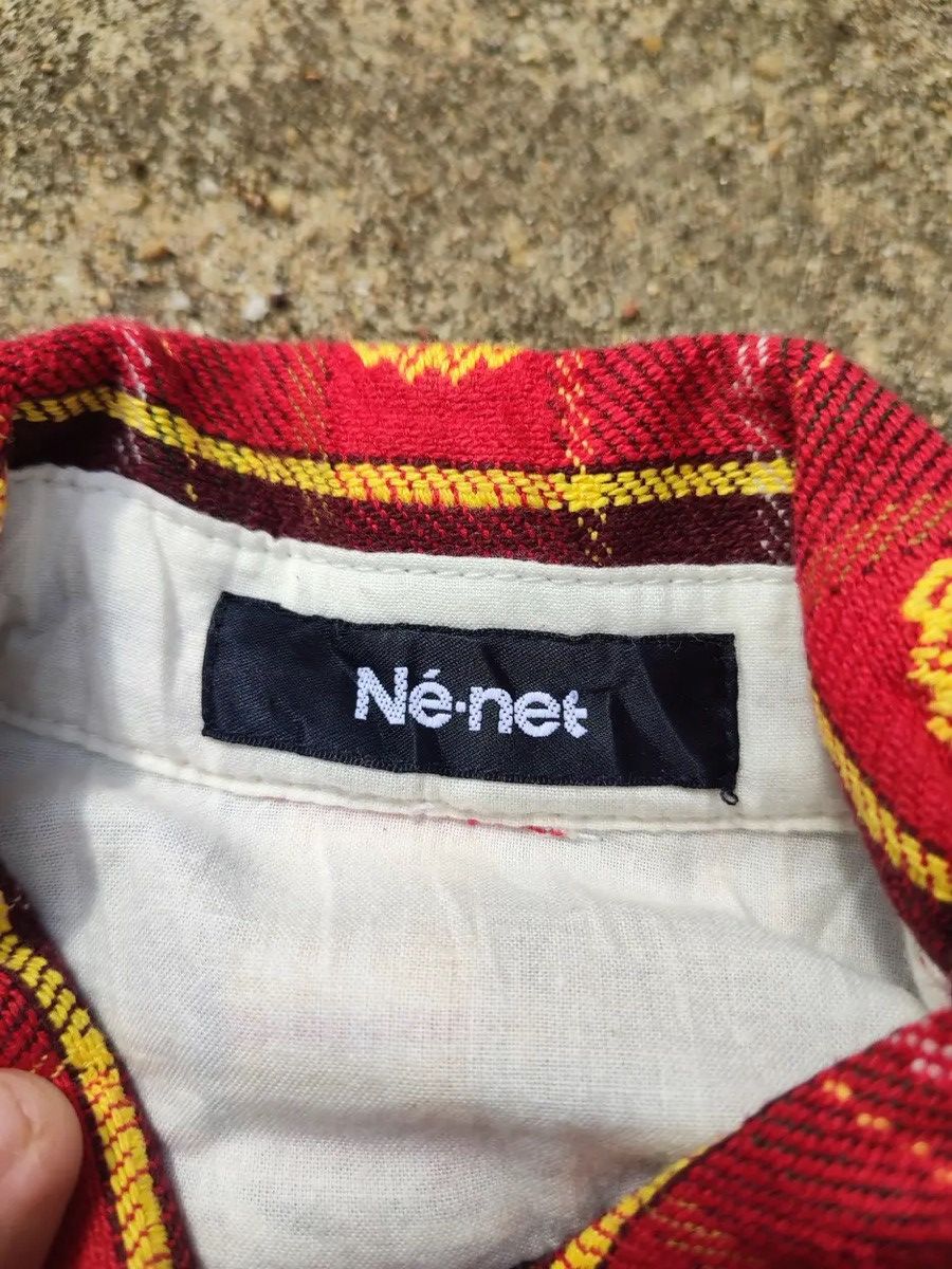 Ne-Net Né-net Red Tartan Button Down Dress (2014) – Made in Japan Size M / US 6-8 / IT 42-44 - 15 Thumbnail
