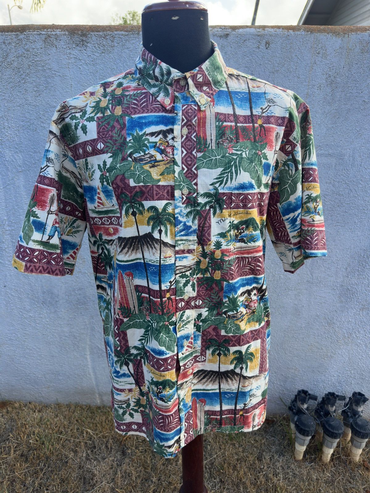 Reyn Spooner Classic Fit Mele Kalikimaka Christmas Men's XL