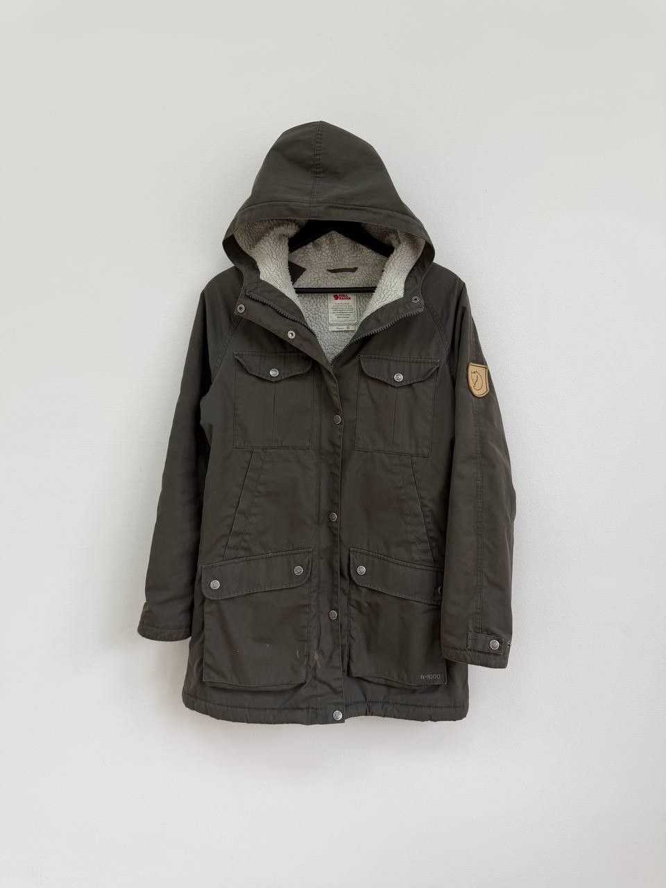 Fjallraven Fjall Raven Greenland Parka Jacket G-1000 Wax Outdoor Jacket Size XS / US 0-2 / IT 36-38 - 1 Thumbnail