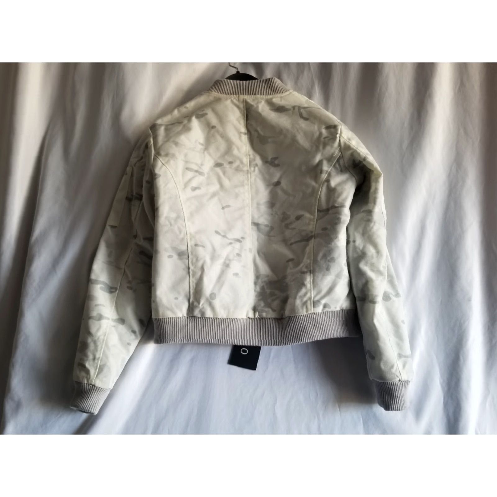 AMO Camo Jacket Tactical Bomber Insulated Quilted Army Military Adult Small White Tan Mens Size US S / EU 44-46 / 1 - 3 Thumbnail