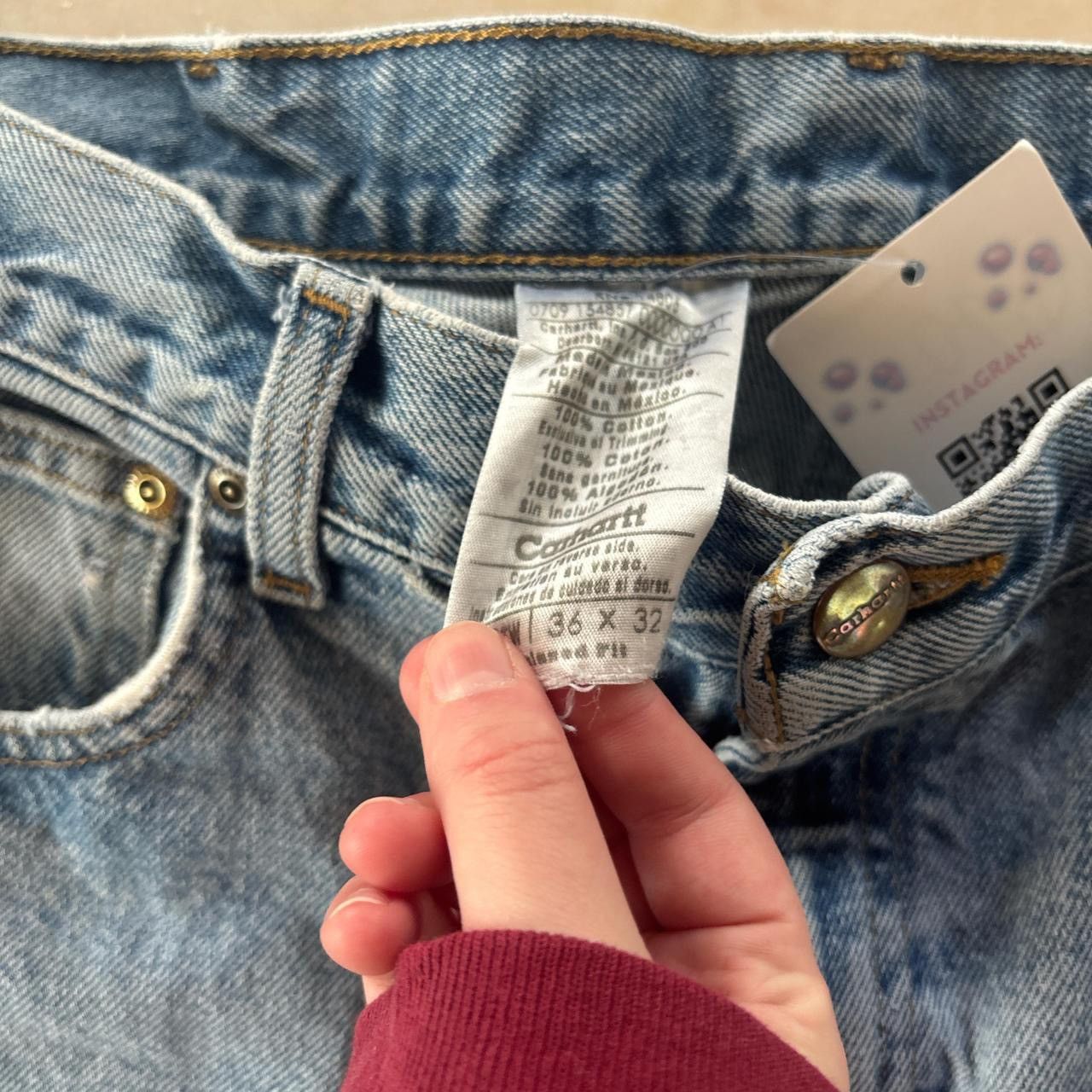 Carhartt Y2k Carhartt Jeans Size US 36 / EU 52 - 4 Thumbnail