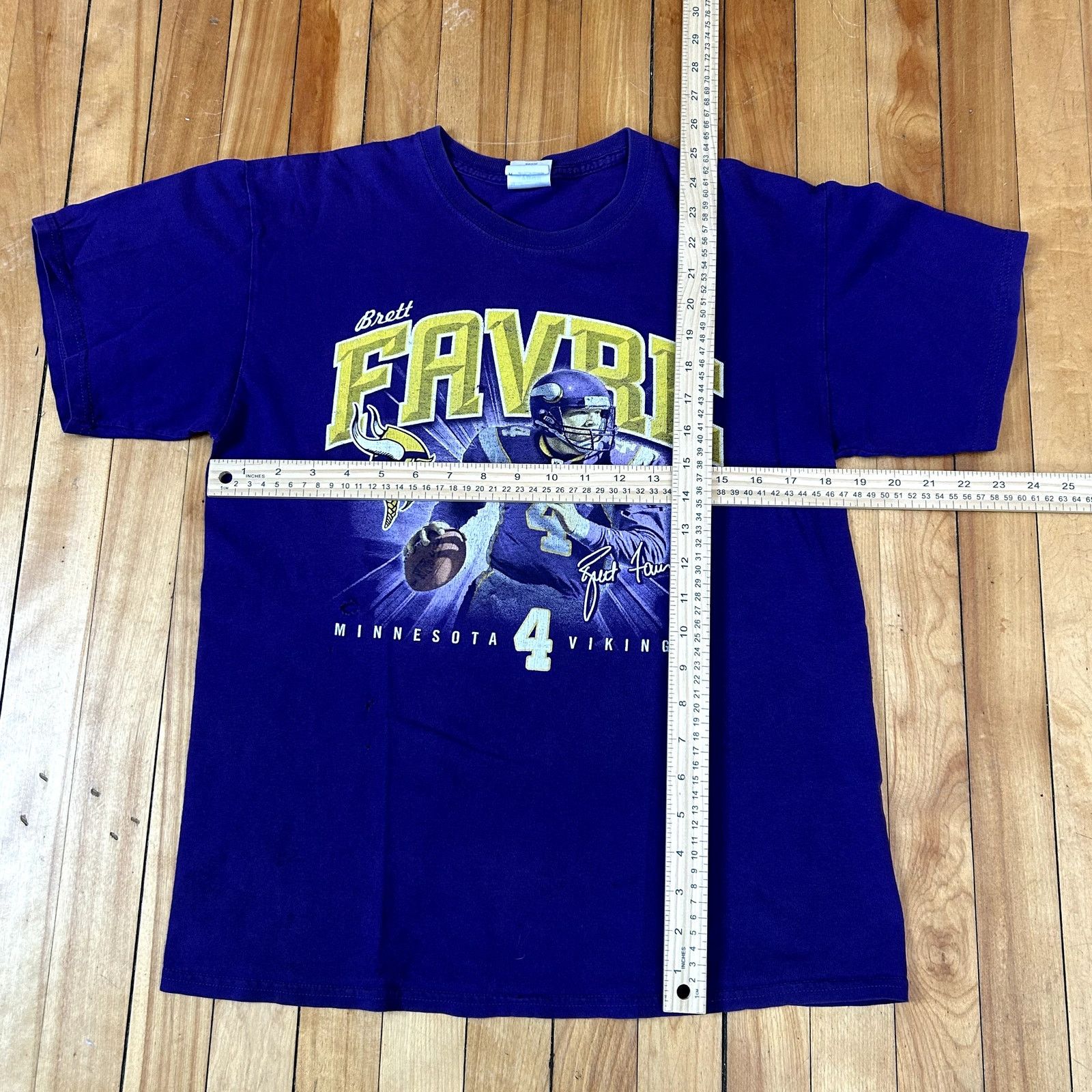 Gildan Y2K Brett Favre Vikings T-Shirt Medium Size US M / EU 48-50 / 2 - 5 Thumbnail