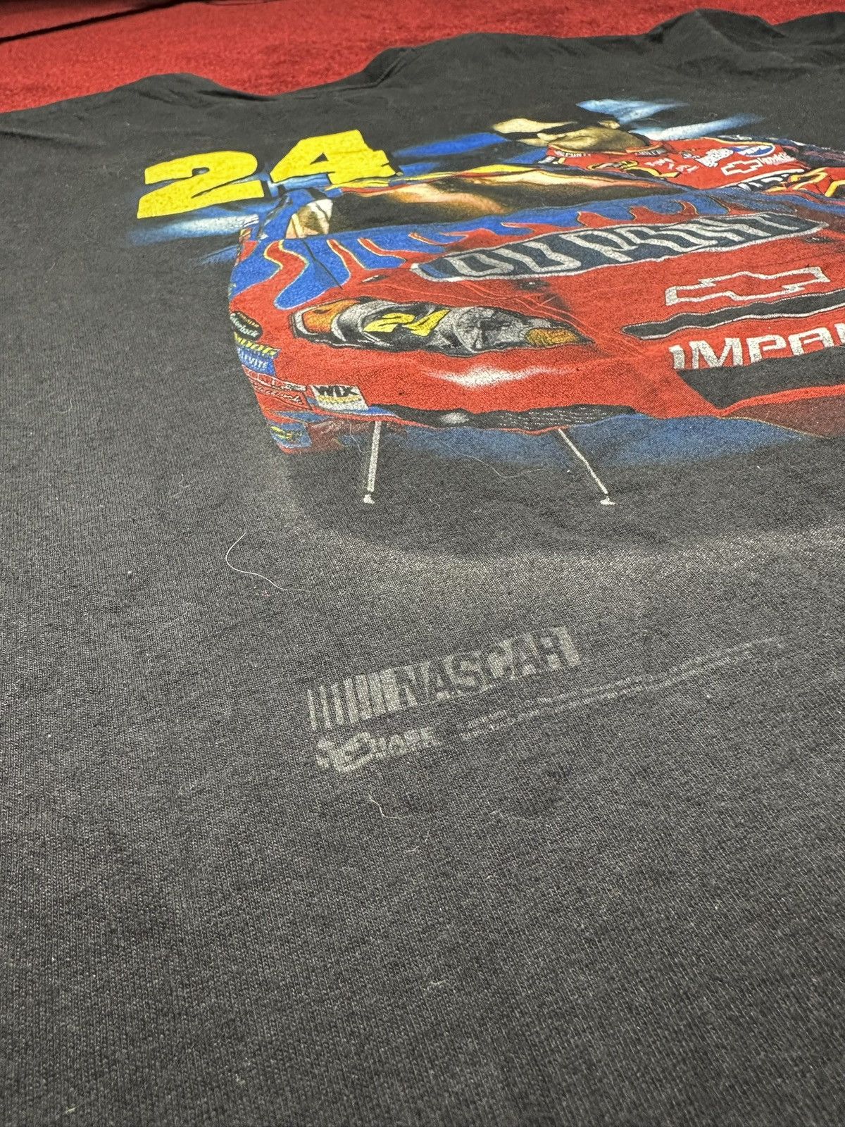 NASCAR × Vintage Vintage Jeff Gordan Graphic T-Shirt Black size XL NASCAR Size US XL / EU 56 / 4 - 4 Thumbnail