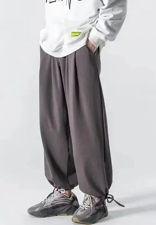 Japanese Brand 21SS Indigo Union Japan Dark Grey Minimal Jogger Pants Size US 31 - 2 Thumbnail