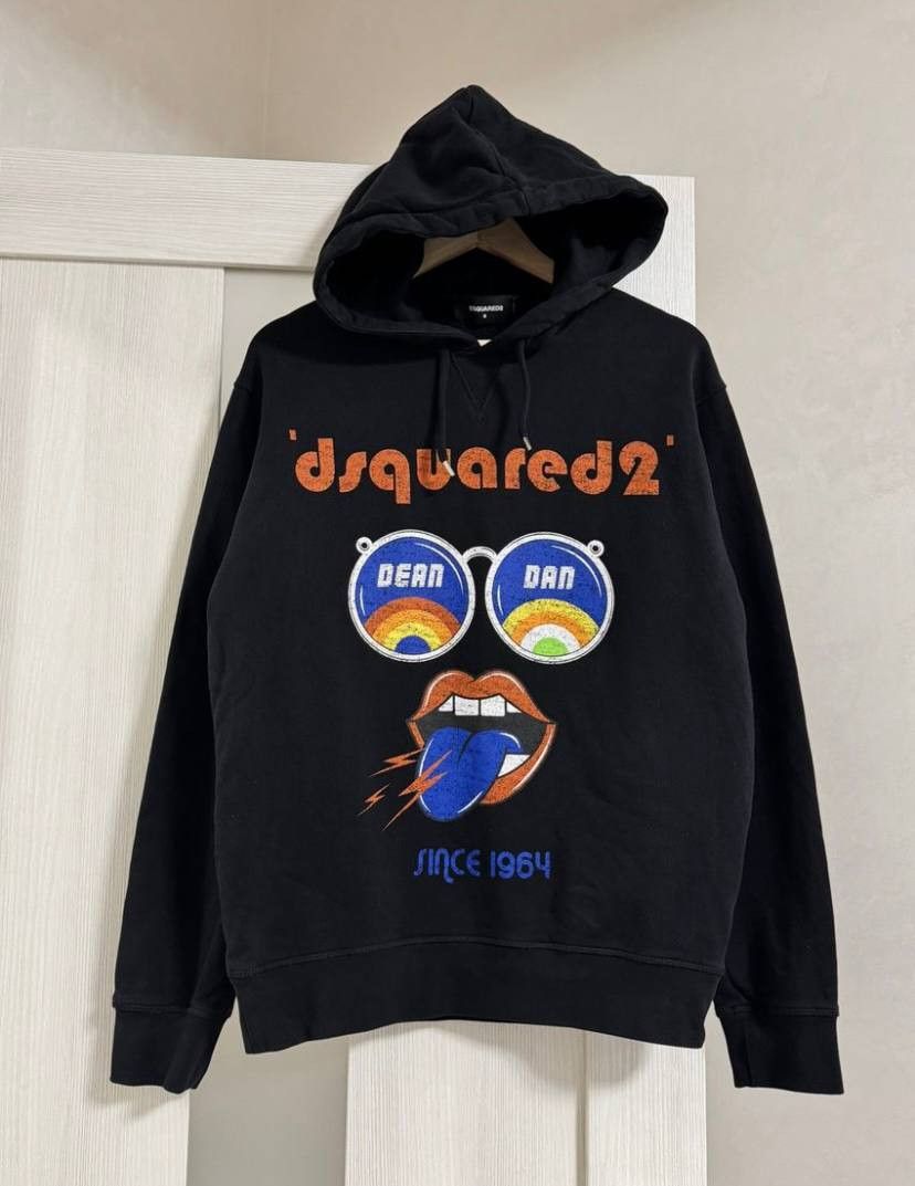 Dsquared2 Dsquared Icon Hoodie Luxury Vintage Hoodie Travis Scott Size US M / EU 48-50 / 2 - 2 Thumbnail