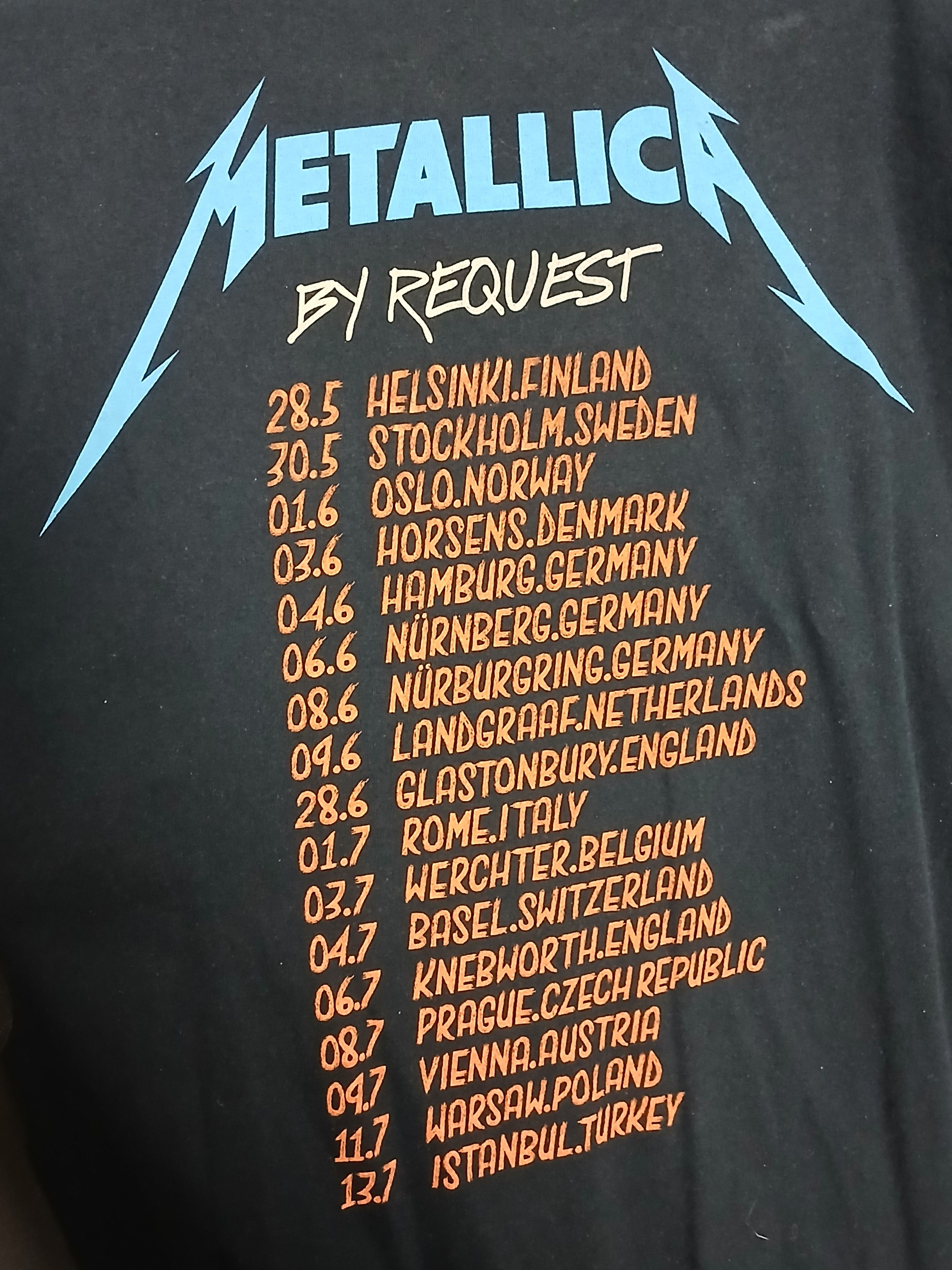 Band Tees × Metallica Metallica T-Shirt Size US L / EU 52-54 / 3 - 4 Thumbnail