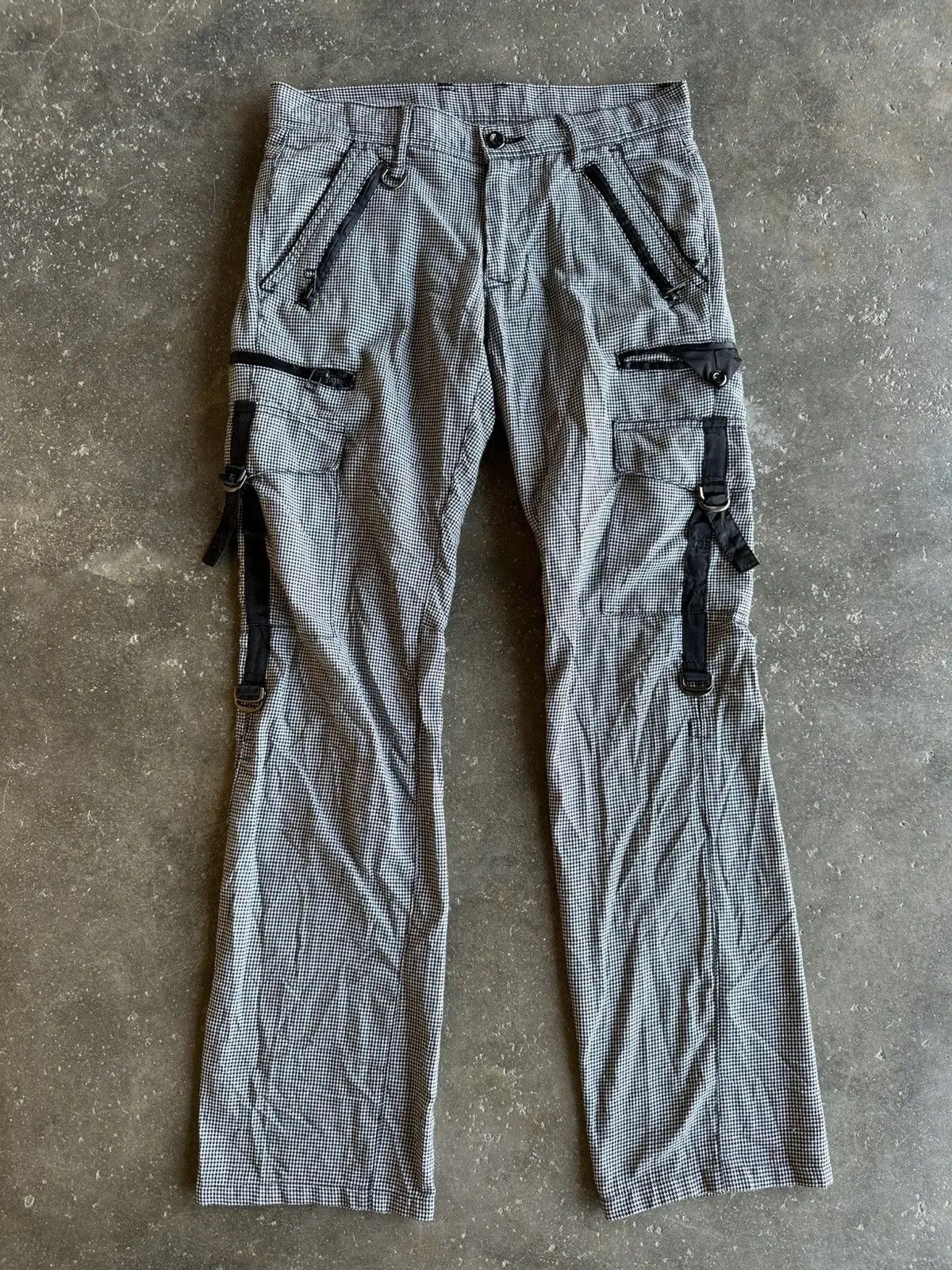 Matsuda VINTAGE HIDEWAYS NICOLE JAPAN BONDAGE PUNK RUSTY CARGO PANTS Size US 30 / EU 46 - 2 Thumbnail
