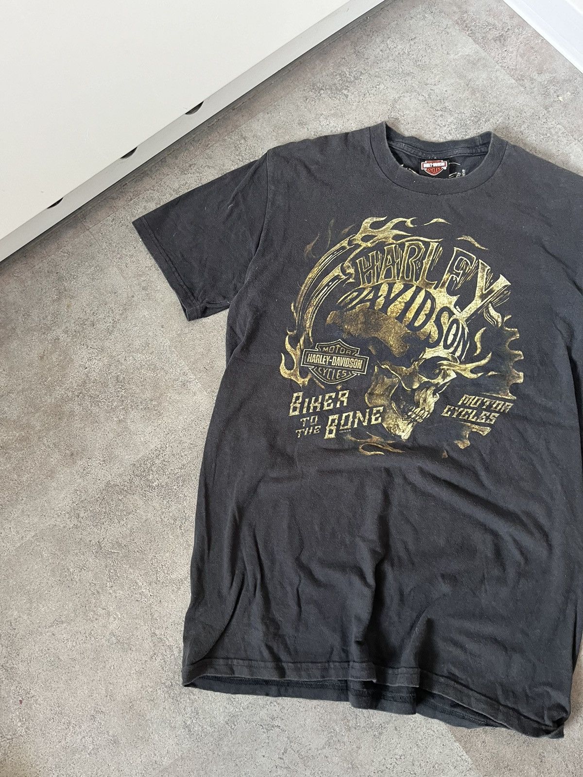 Harley Davidson × Vintage Harley Davidson t-shirt vintage England Size US M / EU 48-50 / 2 - 2 Thumbnail