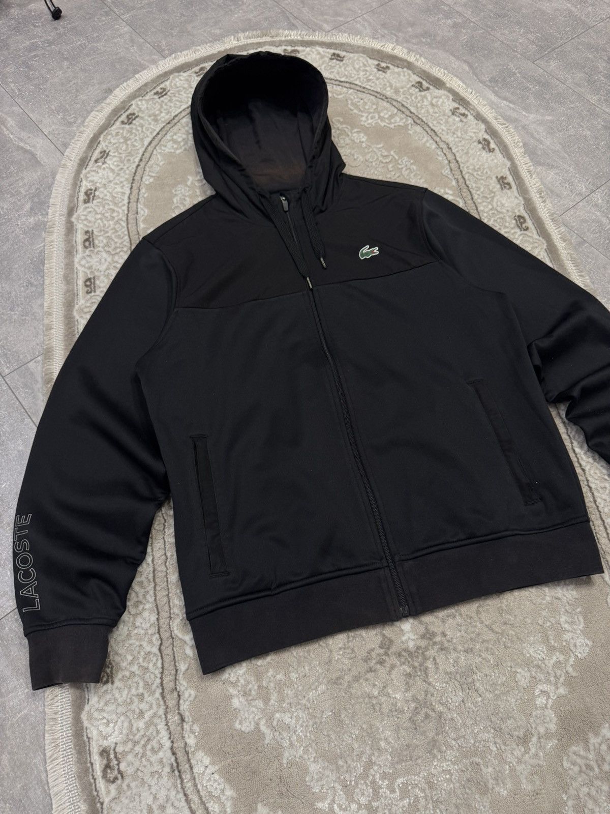 Lacoste 🐊 Vintage Lacoste Nylon Zip Active Jacket Hoodie Y2K Size US S / EU 44-46 / 1 - 4 Thumbnail