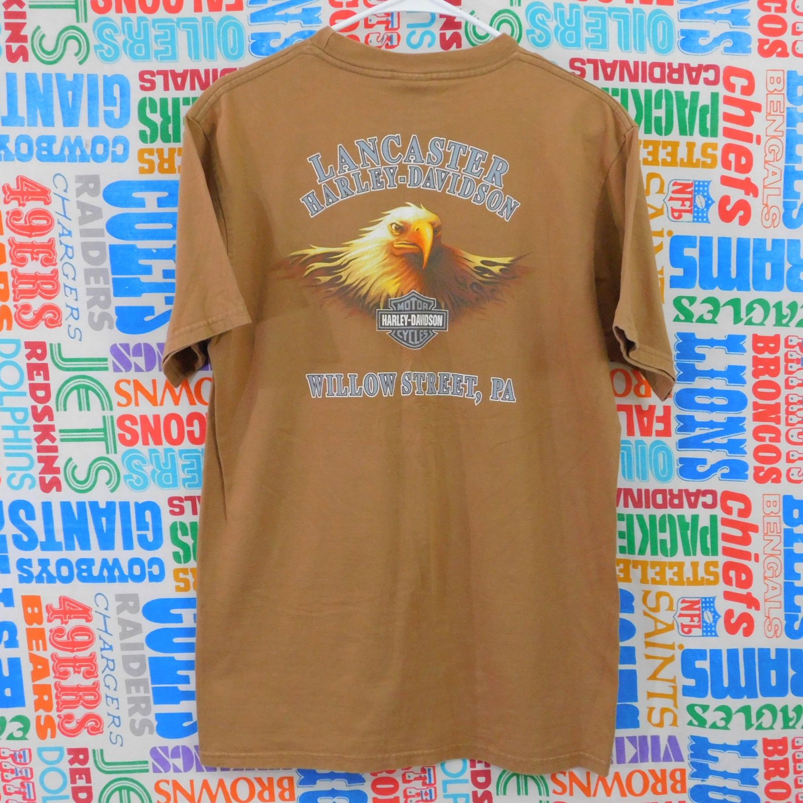 Harley Davidson Lancaster Harley Davidson Willow Street PA T Shirt Size M Size US M / EU 48-50 / 2 - 4 Thumbnail