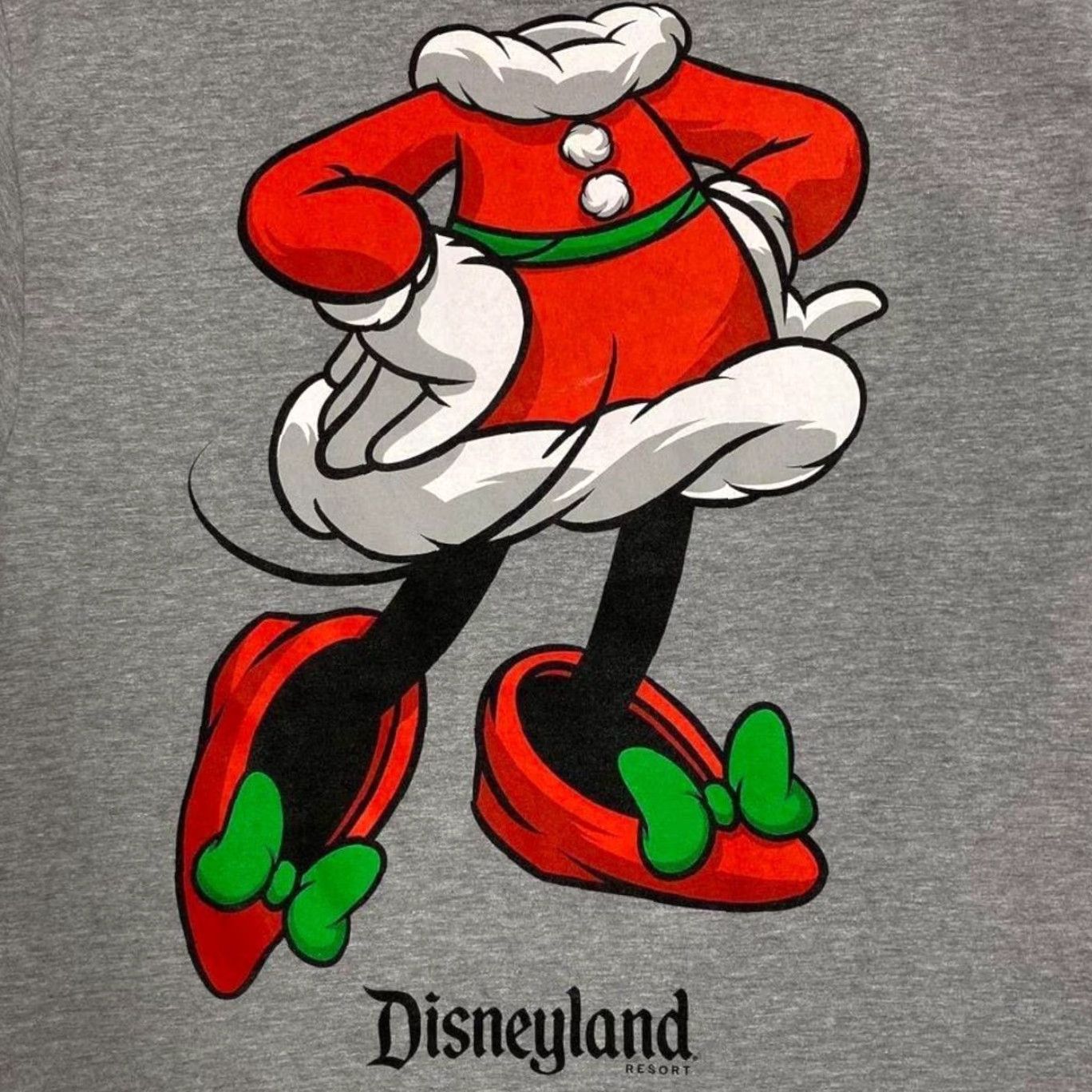 Hanes Hanes Disney Parks “Disneyland Resort” Minnie Mouse Souvenir Graphic Grey T-Shirt M Adult Mens Short Sleeve Cotton Shirt 90s VHS? Size US M / EU 48-50 / 2 - 3 Thumbnail