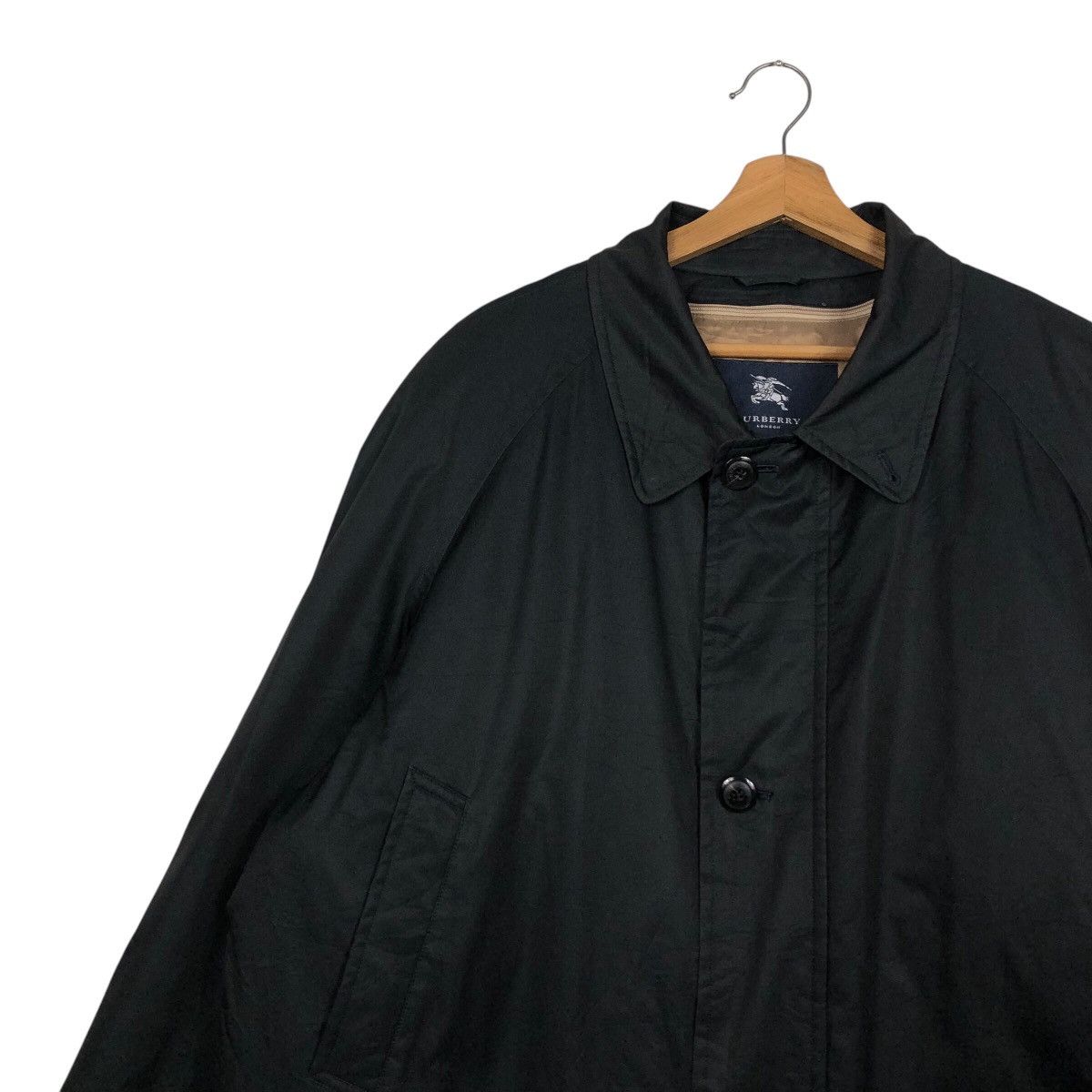 Burberry 📌Vintage Long Jacket Burberry London Nova Check Blanket Size US L / EU 52-54 / 3 - 8 Thumbnail