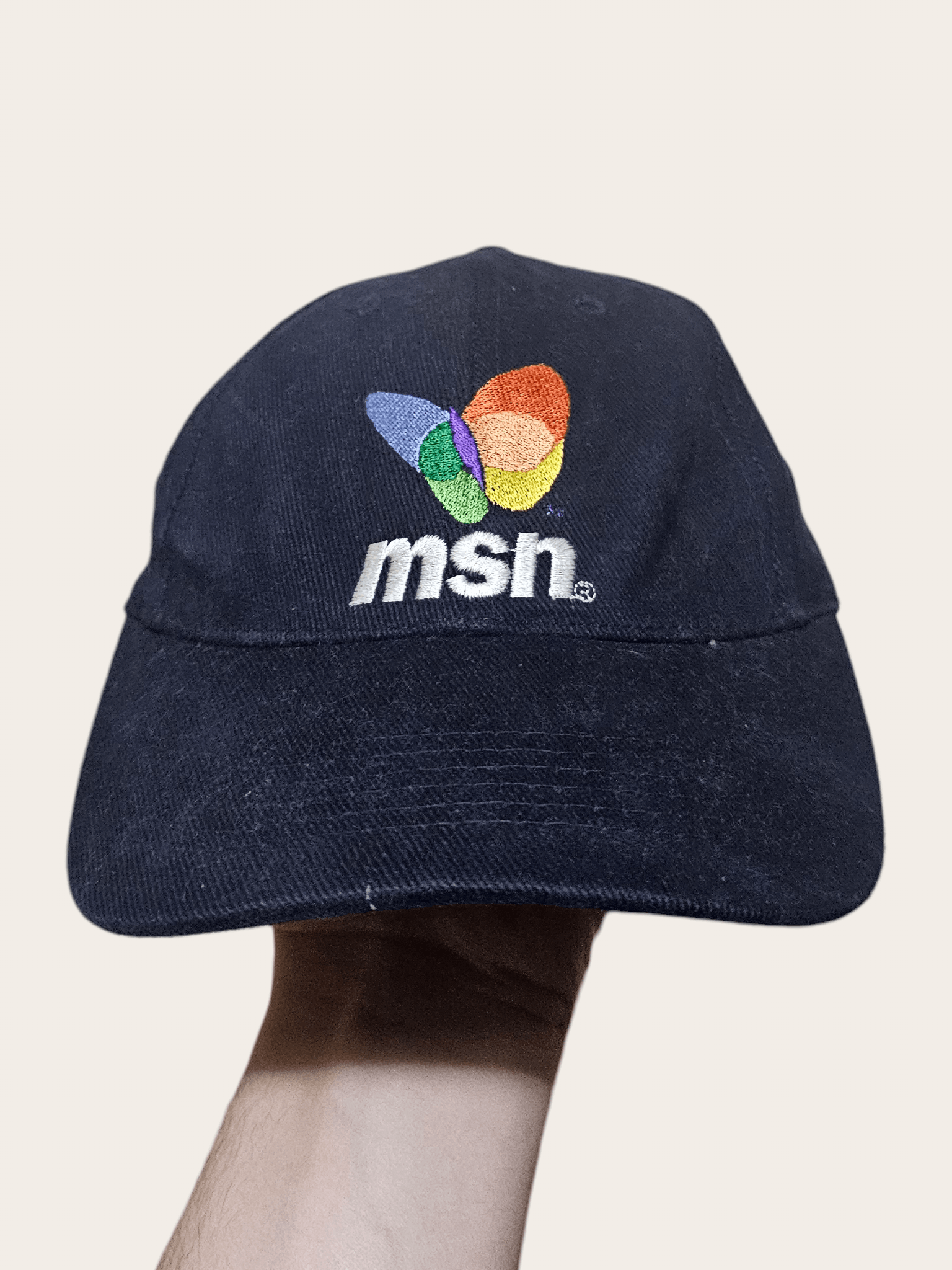 Microsoft msn Messenger Microsoft Vintage Hat Size ONE SIZE - 1 Thumbnail