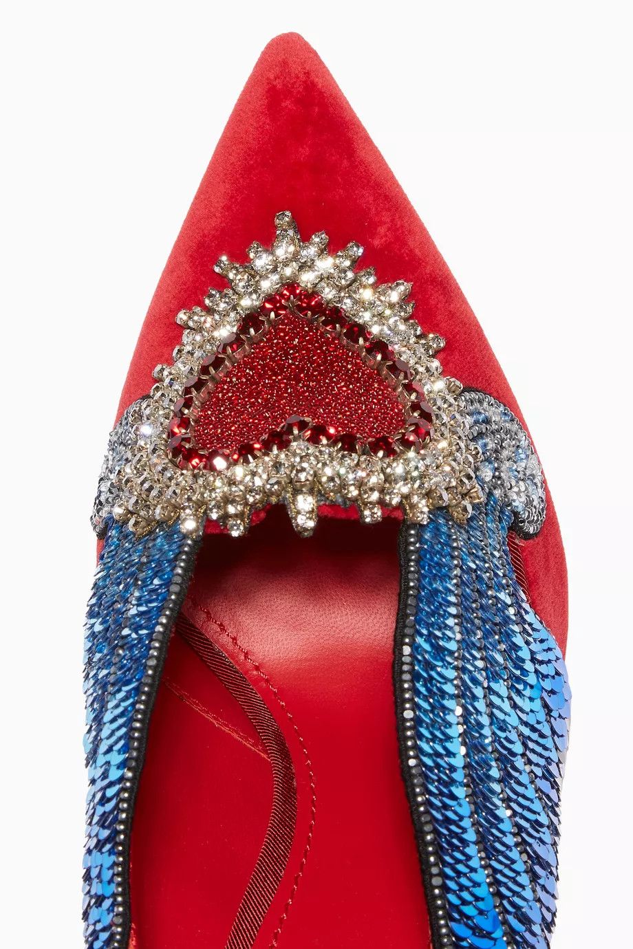Dolce & Gabbana o1y0925 Stiletto Heel Pumps in Red Size US 8.5 / IT 38.5 - 2 Thumbnail