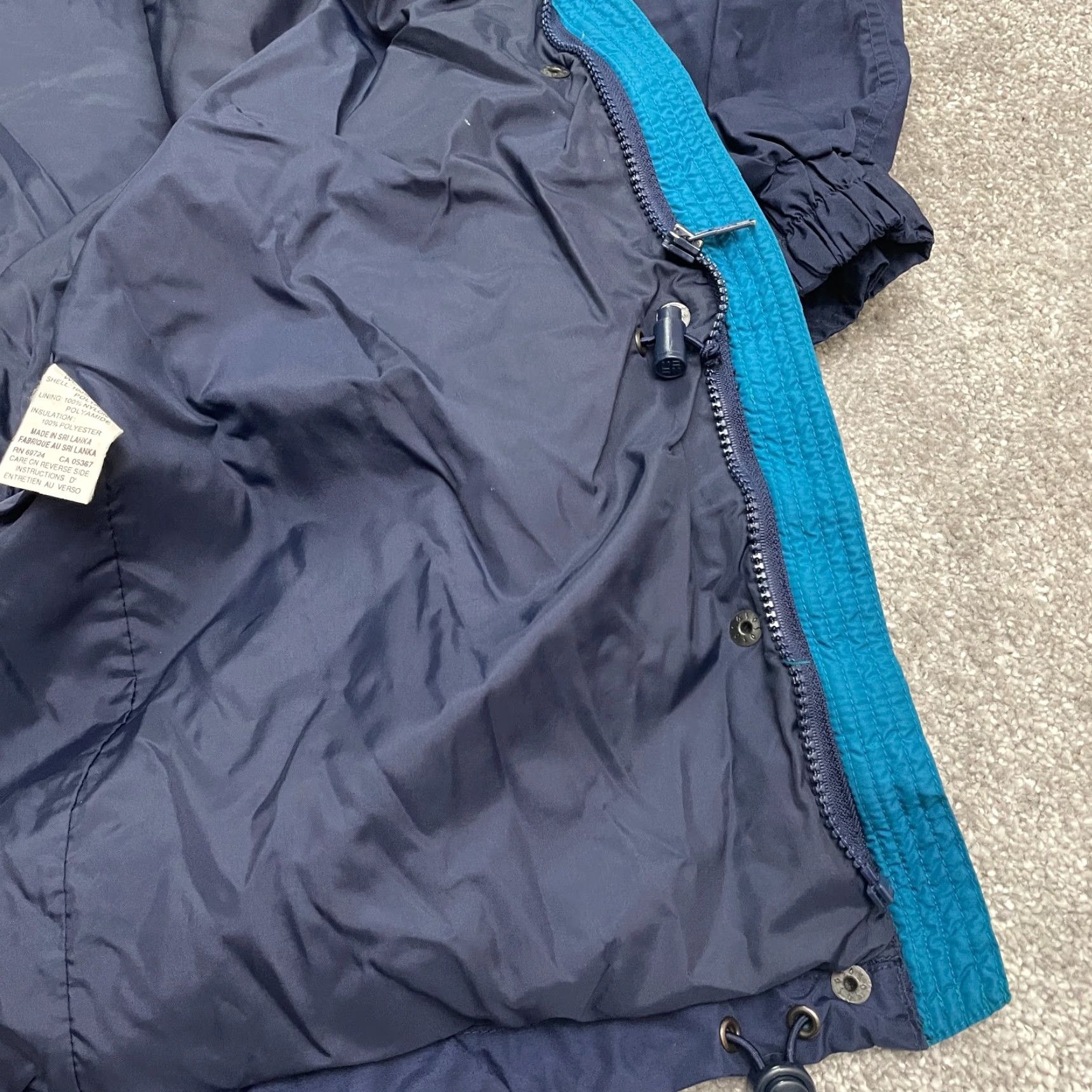 Vintage VINTAGE Columbia Long's Peak Windbreaker Jacket Womens M Blue 90s Outdoor Ski Travel Hooded Pockets Breathable Size M / US 6-8 / IT 42-44 - 6 Thumbnail