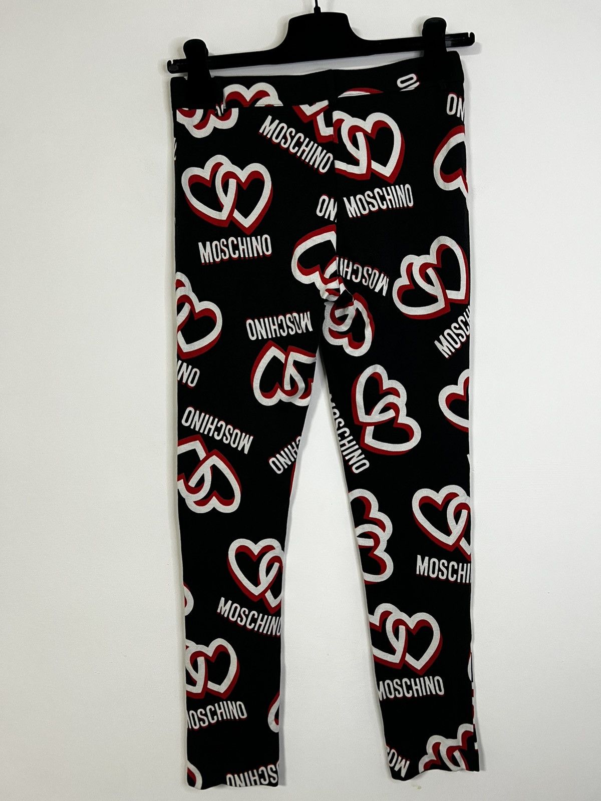 Moschino Moschino leggins XS monogram heart Size 27" / US 4 / IT 40 - 3 Thumbnail
