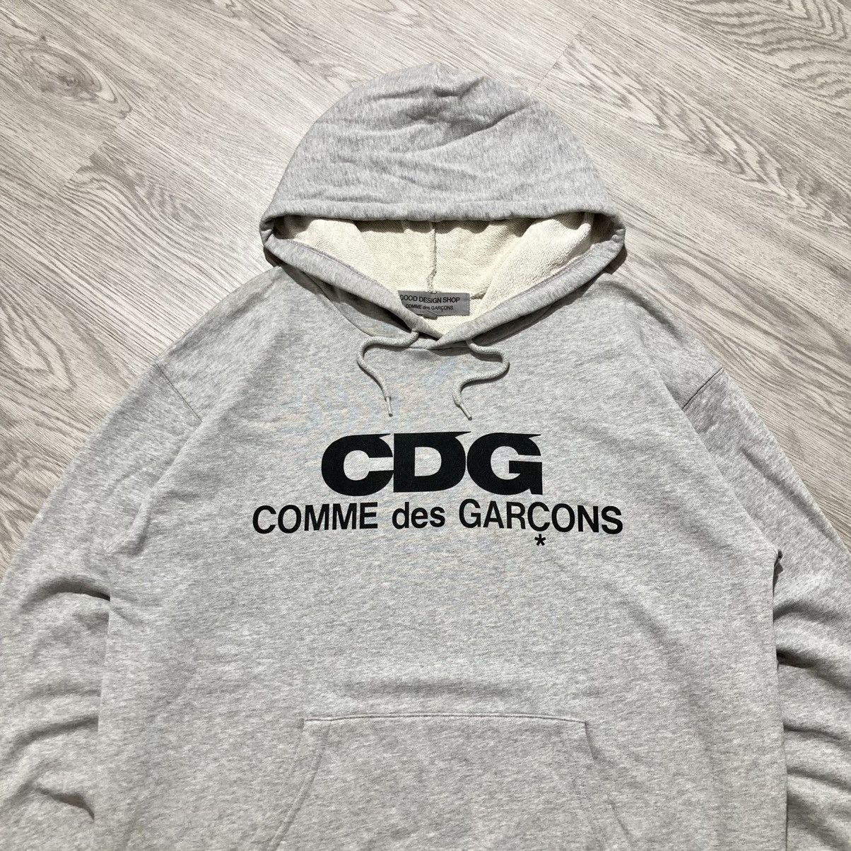 CDG by Comme des Garcons Vintage Comme Des Garcons Good Design Shop CDG Hoodie Grey Size US M / EU 48-50 / 2 - 2 Thumbnail