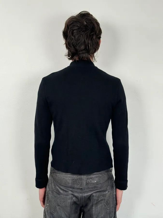 Prada AW2010 Prada Black Wool Cozy Zip-up Sweater Size US S / EU 44-46 / 1 - 3 Thumbnail