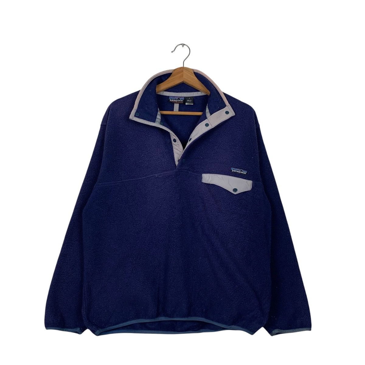 Patagonia PATAGONIA Snap Button Turtleneck Pullover Fleece #2066-C90 Size US S / EU 44-46 / 1 - 7 Thumbnail