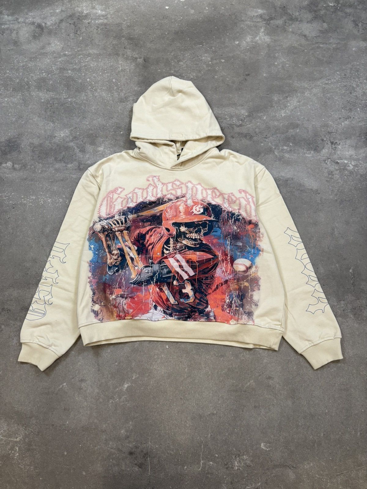 Godspeed Godspeed Grand Slam Hoodie, Bone Size US M / EU 48-50 / 2 - 1 Thumbnail