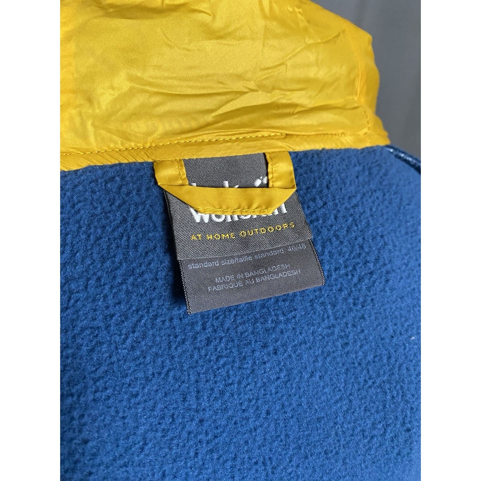 Jack Wolfskin Jack Wolfskin Skyland Crossing Men's Yellow Blue Hybrid Hood Size US M / EU 48-50 / 2 - 11 Thumbnail
