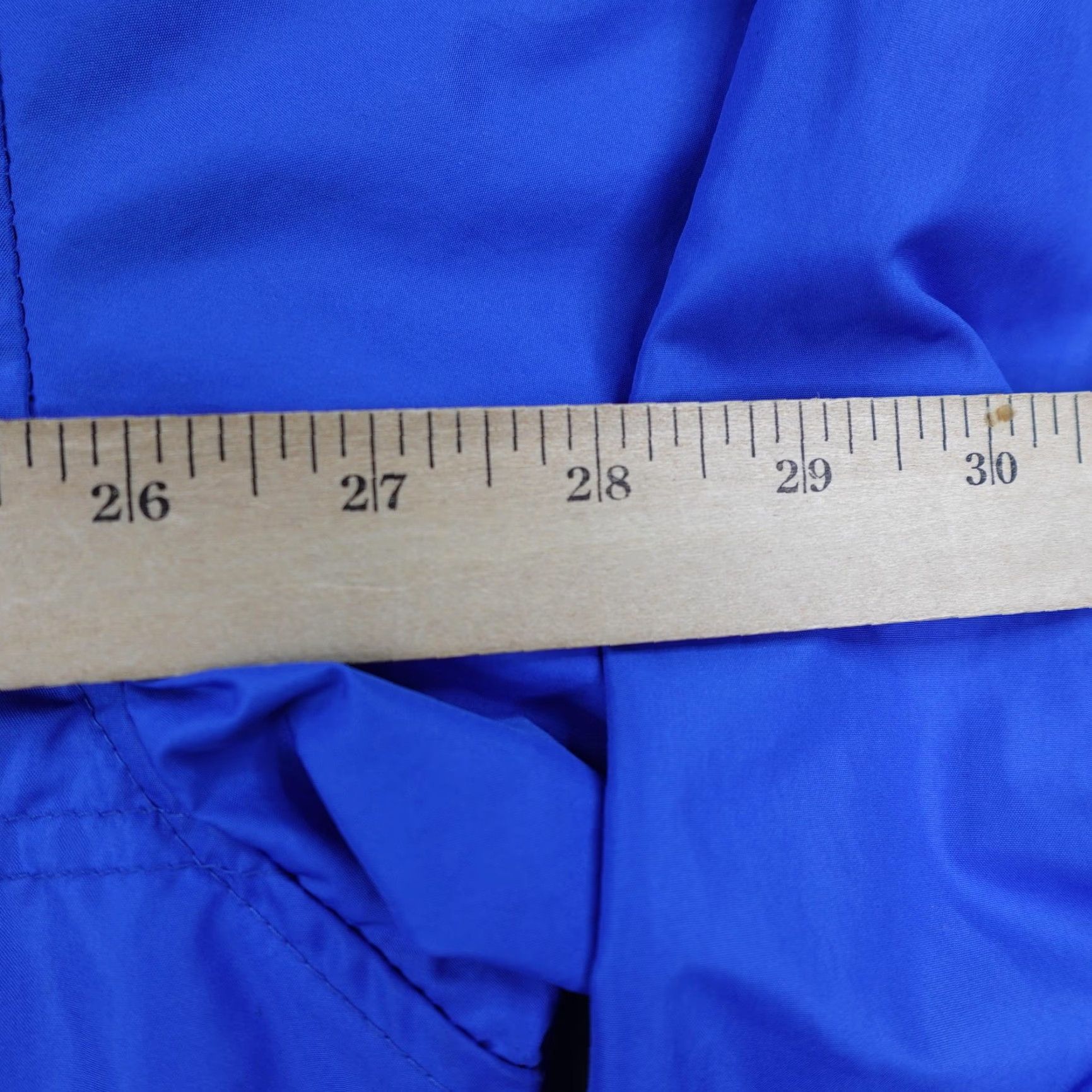 Nike VINTAGE Nike Jacket Mens XL Blue Clima-Fit Windbreaker Hooded Zip Coat 90s Y2K Windproof Lightweight Pockets Long Sleeve Solid Regular Size US XL / EU 56 / 4 - 7 Thumbnail