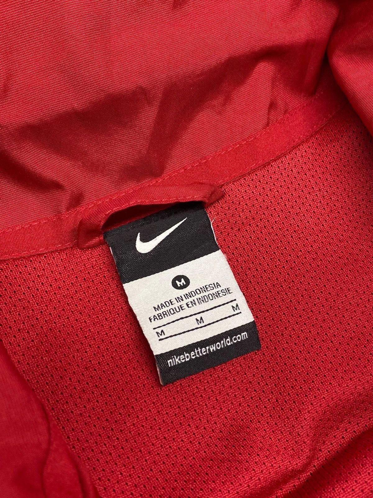 Nike Nike Mainz Hot Red Drill Jacket Size US M / EU 48-50 / 2 - 16 Thumbnail