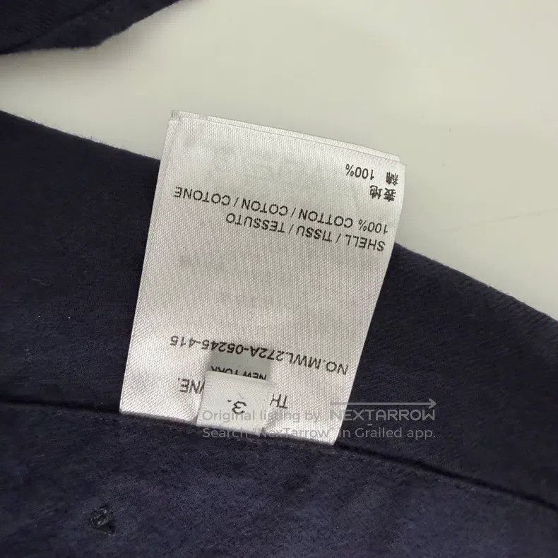 Thom Browne Thom Browne Black Striped Shirt Size US L / EU 52-54 / 3 - 6 Thumbnail