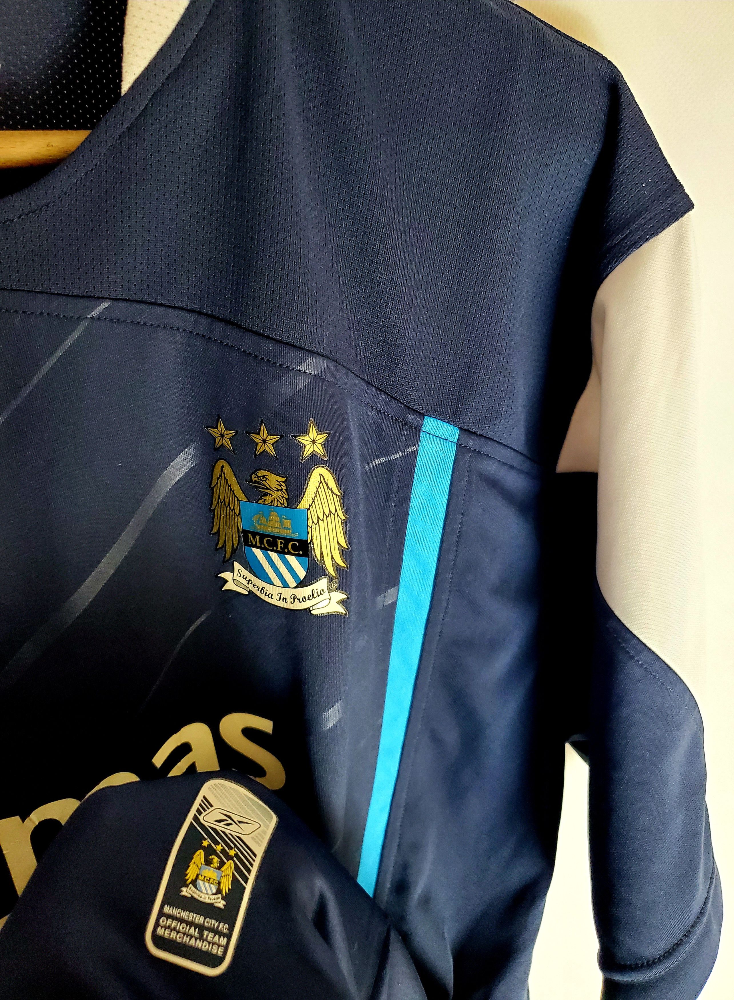 Reebok × Vintage Vintage 2005/2006 Manchester City Reebok Away soccer Jersey Size US L / EU 52-54 / 3 - 2 Thumbnail