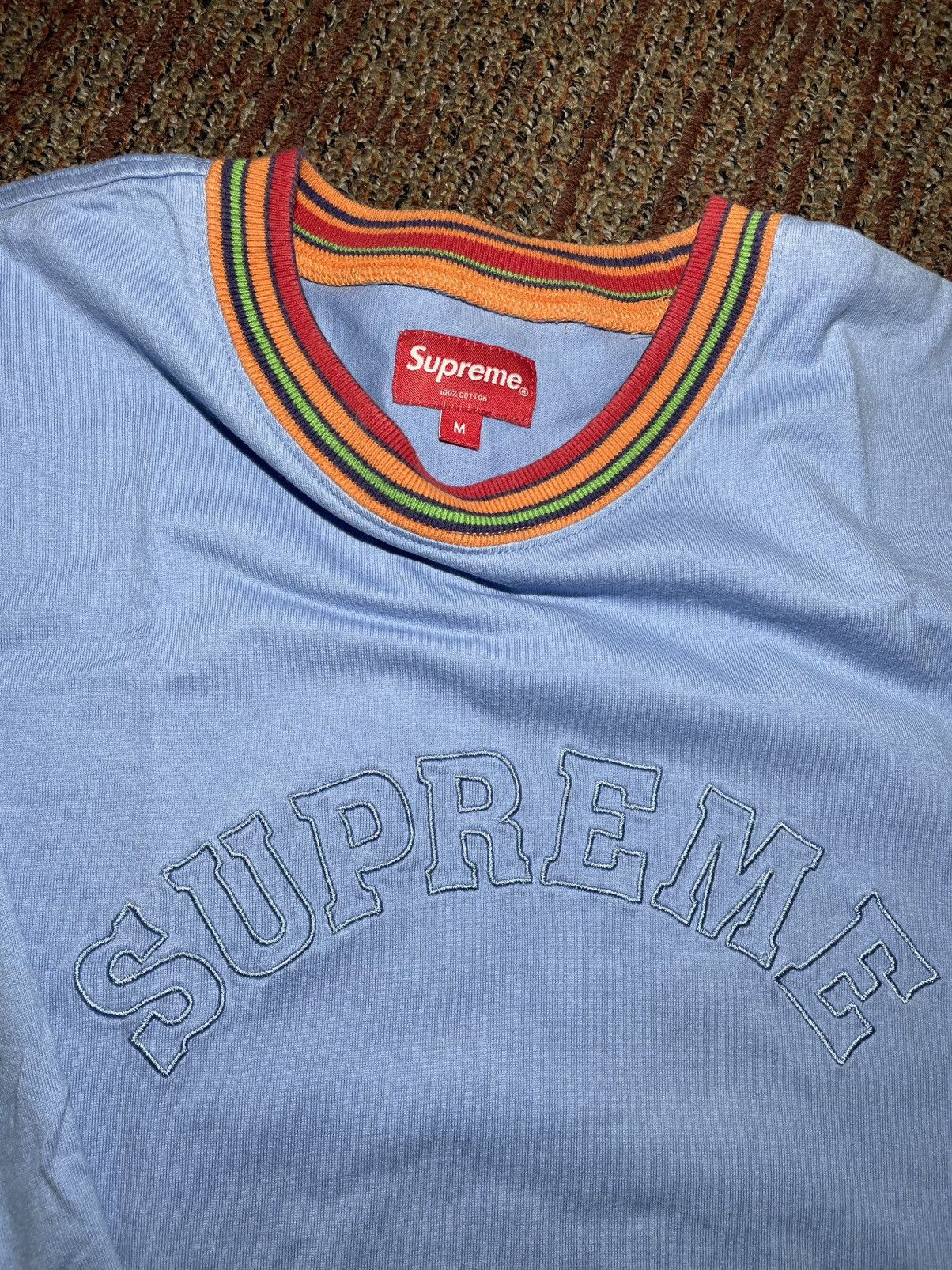 Supreme Supreme Multicolor Striped Rib L/S Top (Medium) Size US M / EU 48-50 / 2 - 2 Thumbnail