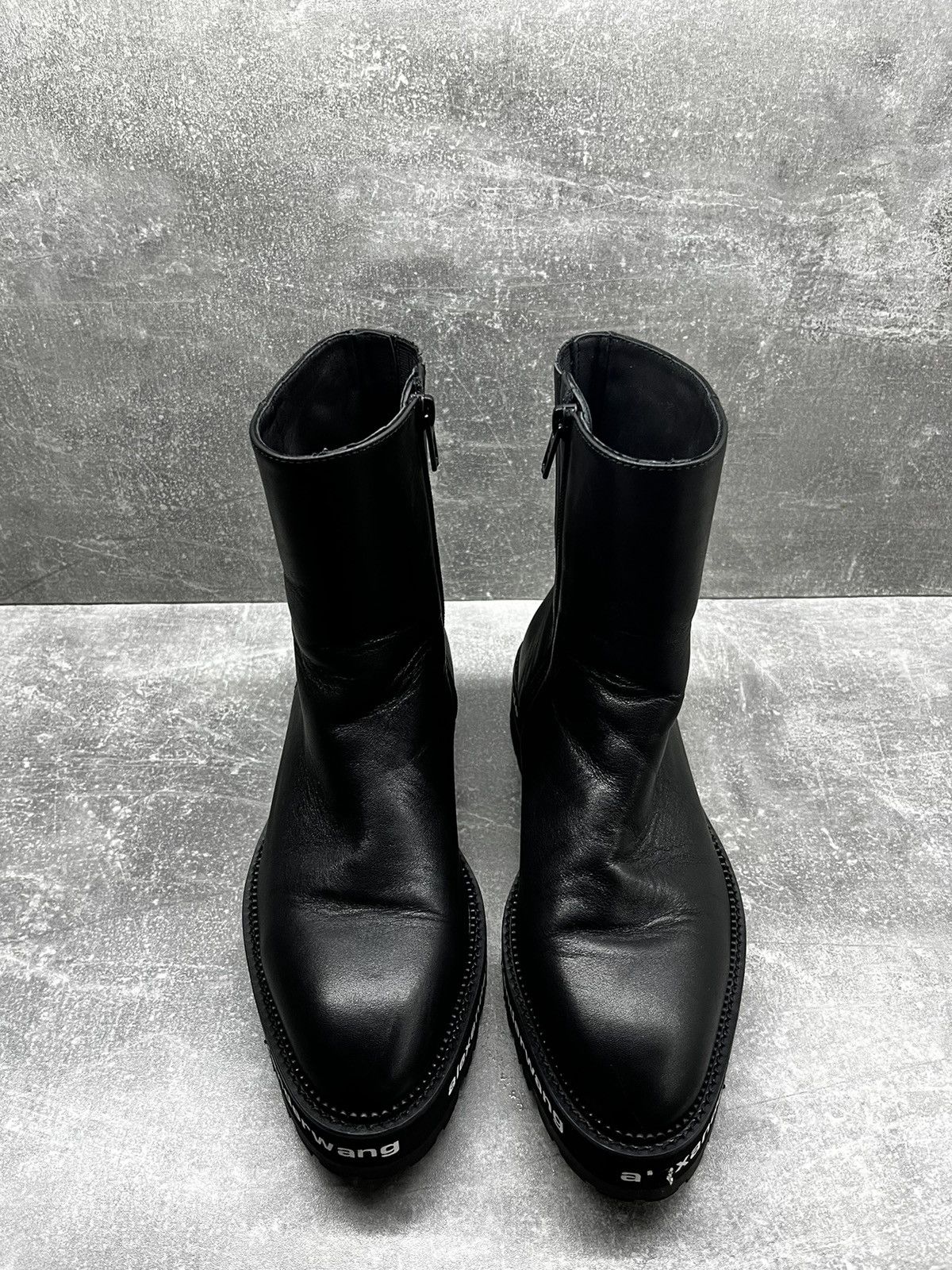 Alexander Wang × Japanese Brand ALEXANDER WANG - SANFORD ANKLE BOOT Size US 8 / IT 38 - 10 Thumbnail