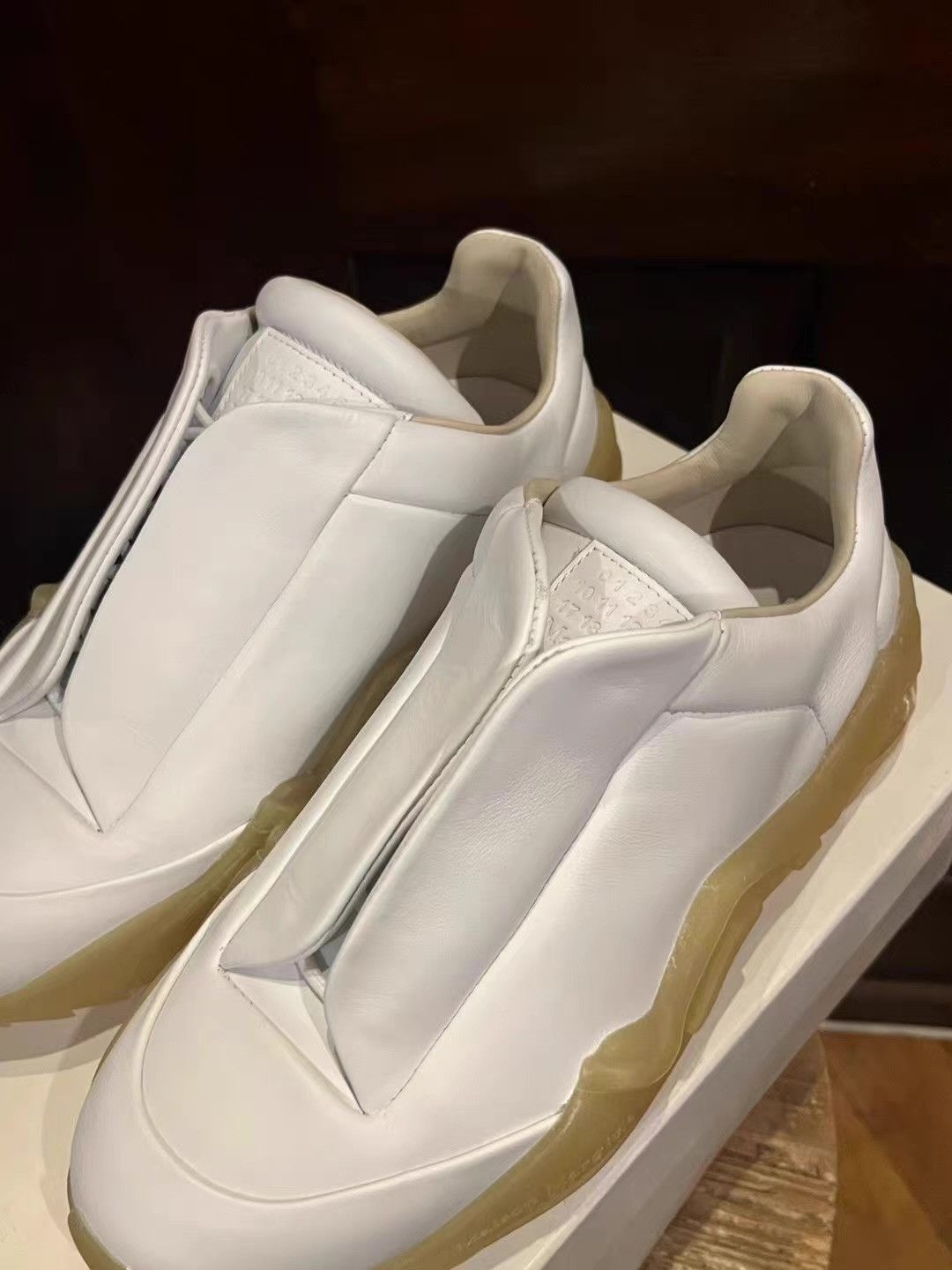 Maison Margiela Maison Margiela Men's White New Future Sneakers Ｑ25 Size US 8 / EU 41 - 4 Thumbnail