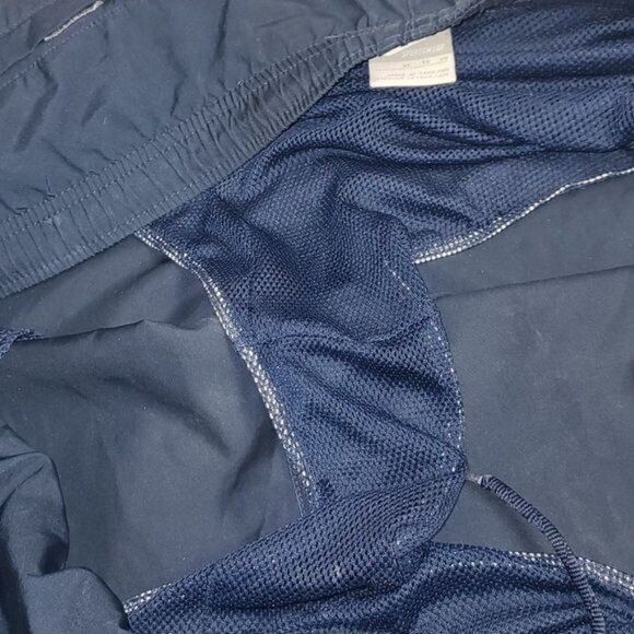 Nike Nike Blue Logo Cinched Lined Sz. XL Swim Trunks w Pockets Size US 40 / EU 56 - 3 Thumbnail