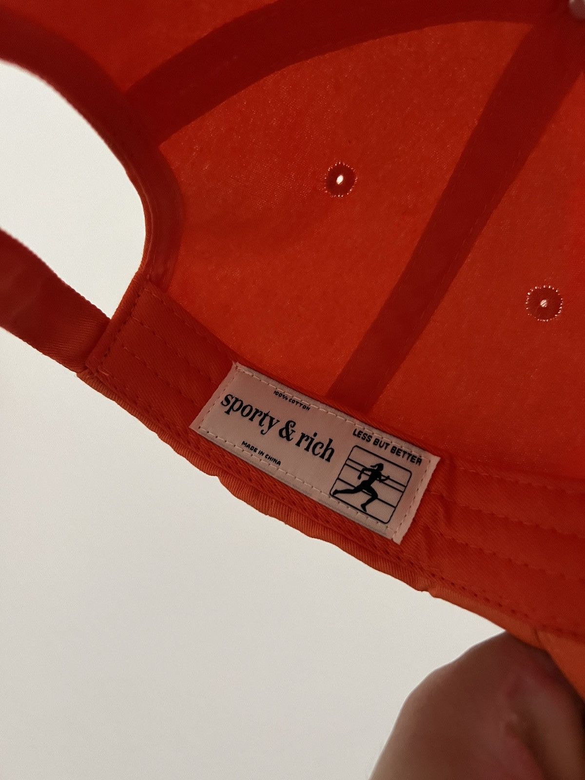 Sporty & Rich Crest embroidery cap Size ONE SIZE - 3 Thumbnail