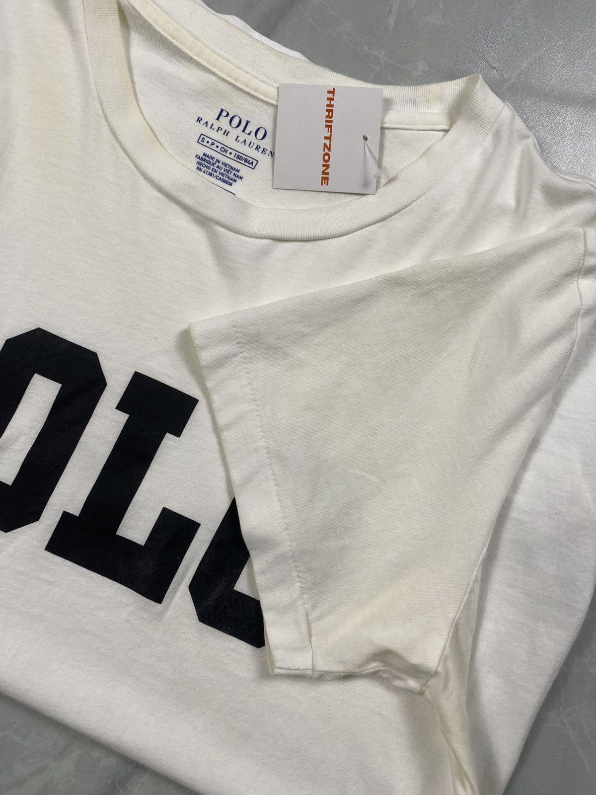 Polo Ralph Lauren Polo Ralph Lauren Spellout Tee Size US S / EU 44-46 / 1 - 6 Thumbnail
