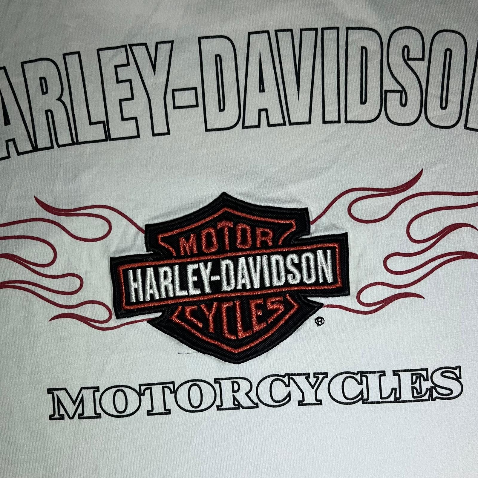 Harley Davidson 🔥 Harley-Davidson Long Sleeve Tee – White Size XL Size US XL / EU 56 / 4 - 5 Thumbnail
