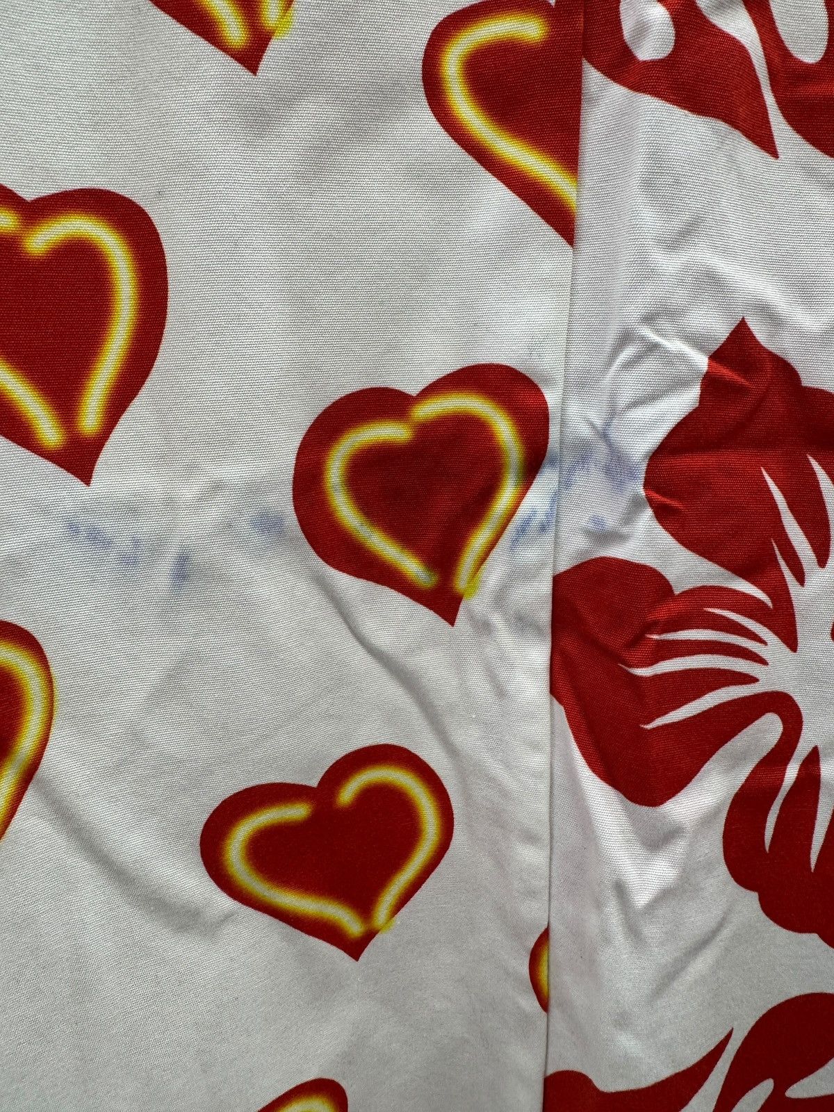 Prada Prada White Heart Double Match Button Up Size US XL / EU 56 / 4 - 5 Thumbnail