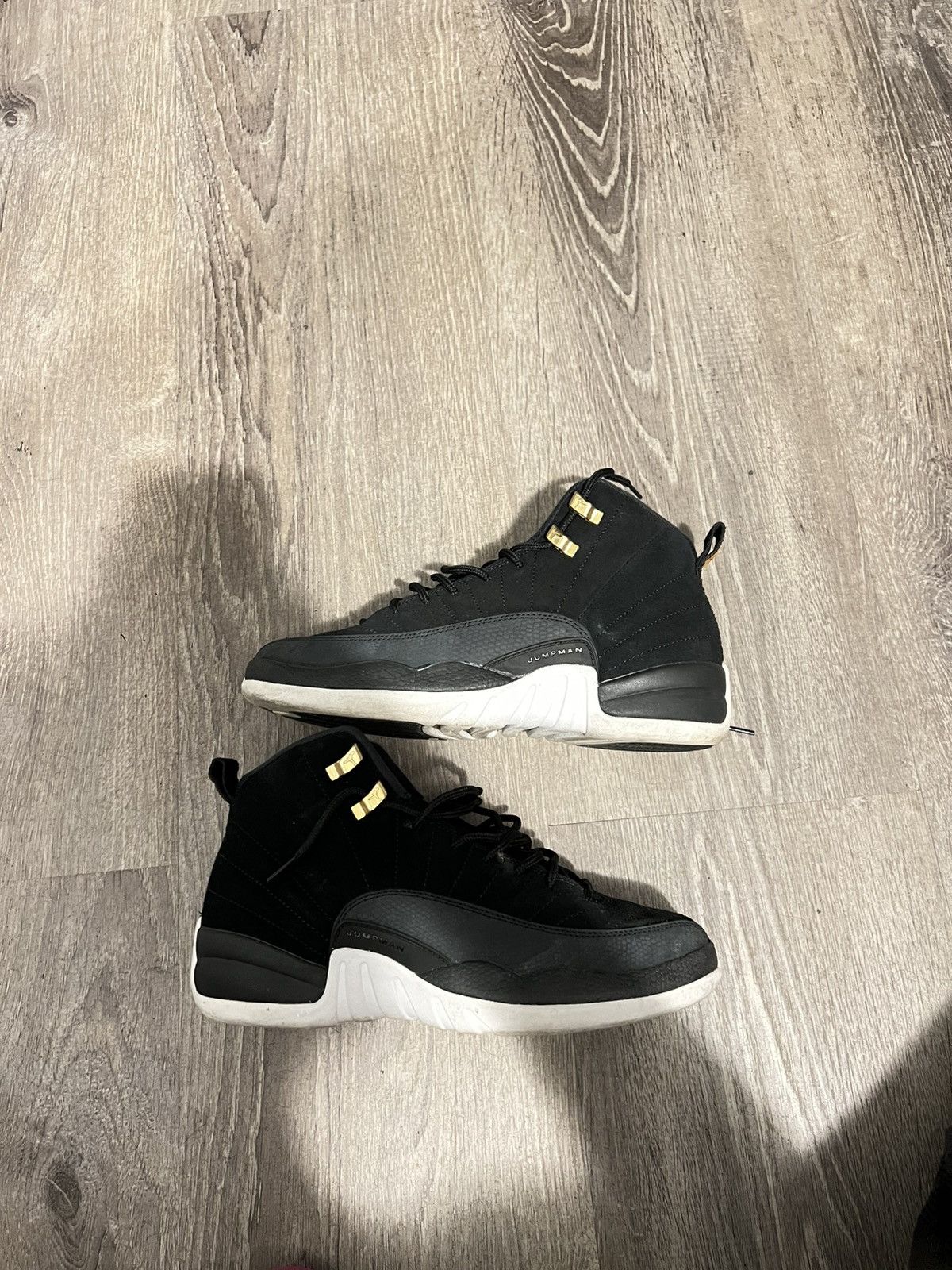 Jordan Brand Air Jordan 12 Retro GS Reverse Taxi Size US 5 / EU 37 - 2 Thumbnail