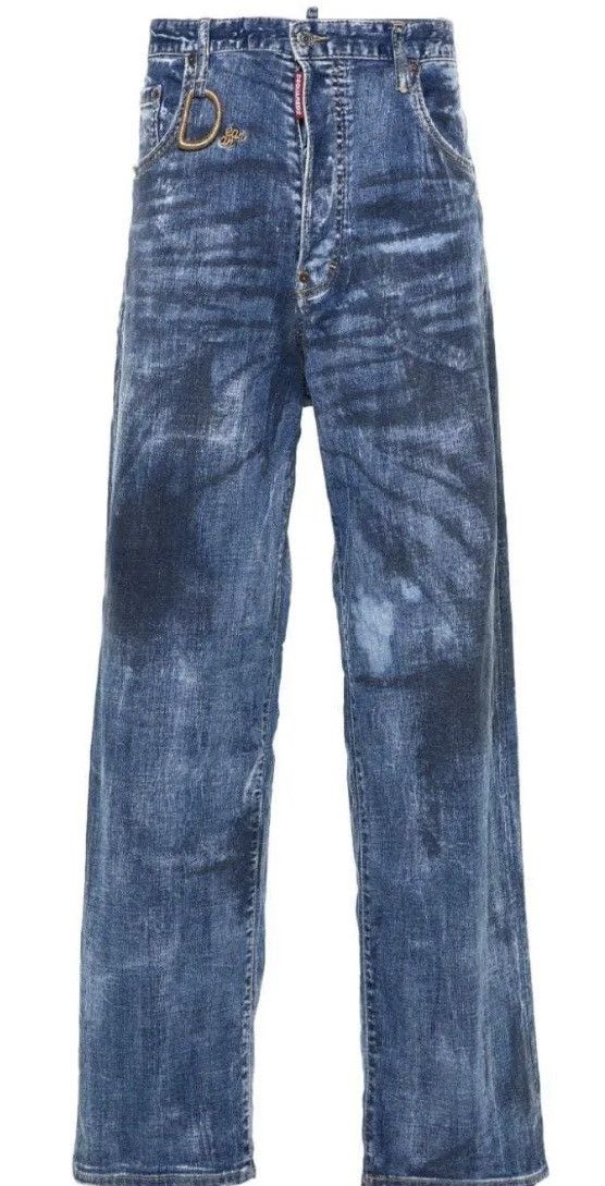 Dsquared2 Dsquared Eros wide leg jeans Size US 38 / EU 54 - 2 Thumbnail