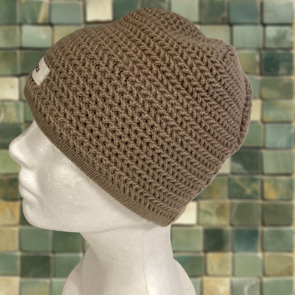 Vintage BULA Beige Knit Beanie Hat Wool Stocking Cap Women's One Size Tan Canada Menus? Size ONE SIZE - 1 Thumbnail