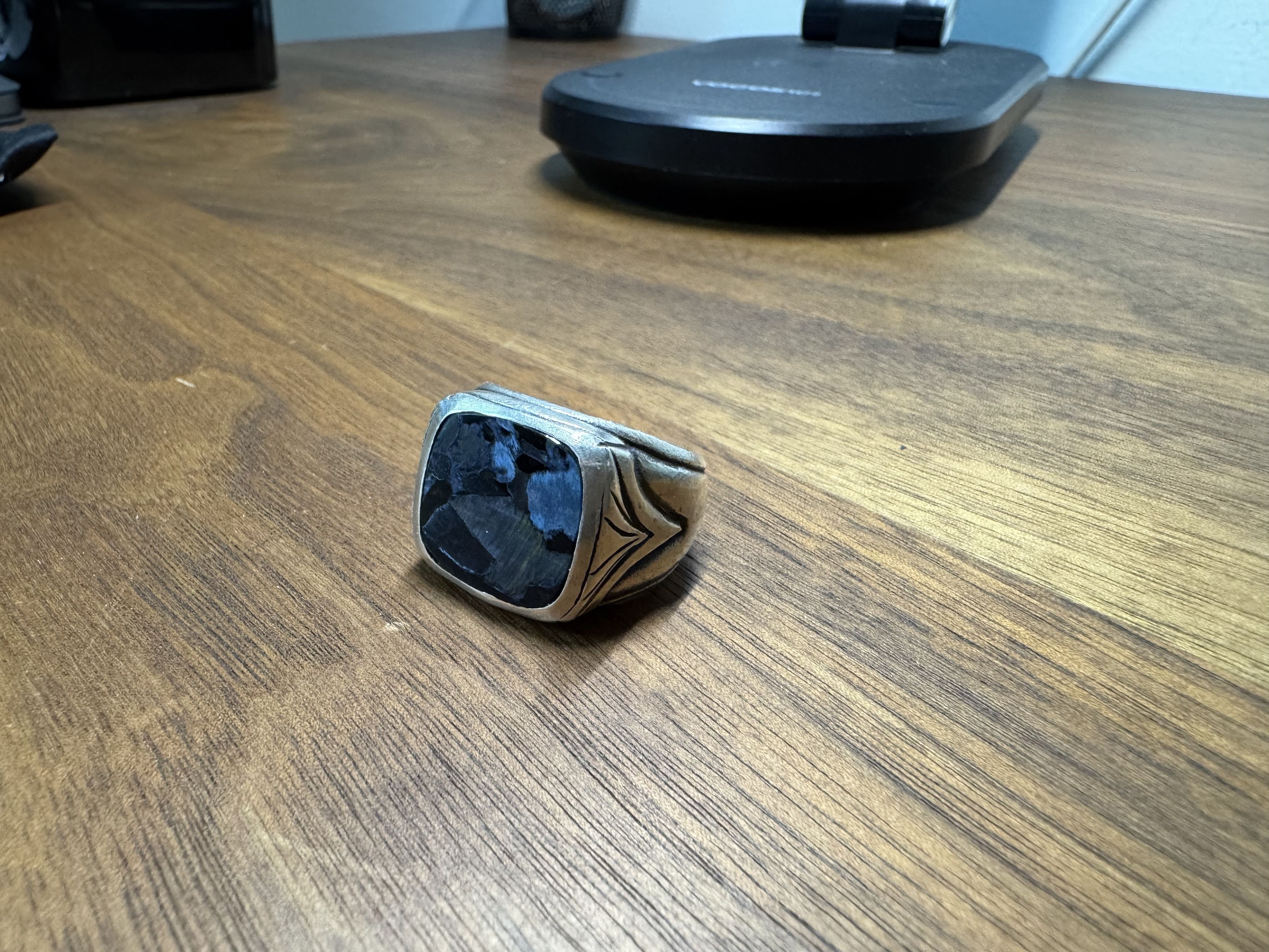 John Varvatos Square Gem Ring