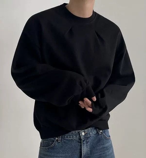 Japanese Brand × Vintage Cleanfit casual pleated sweatshirt city boy Size US XXL / EU 58 / 5 - 4 Thumbnail