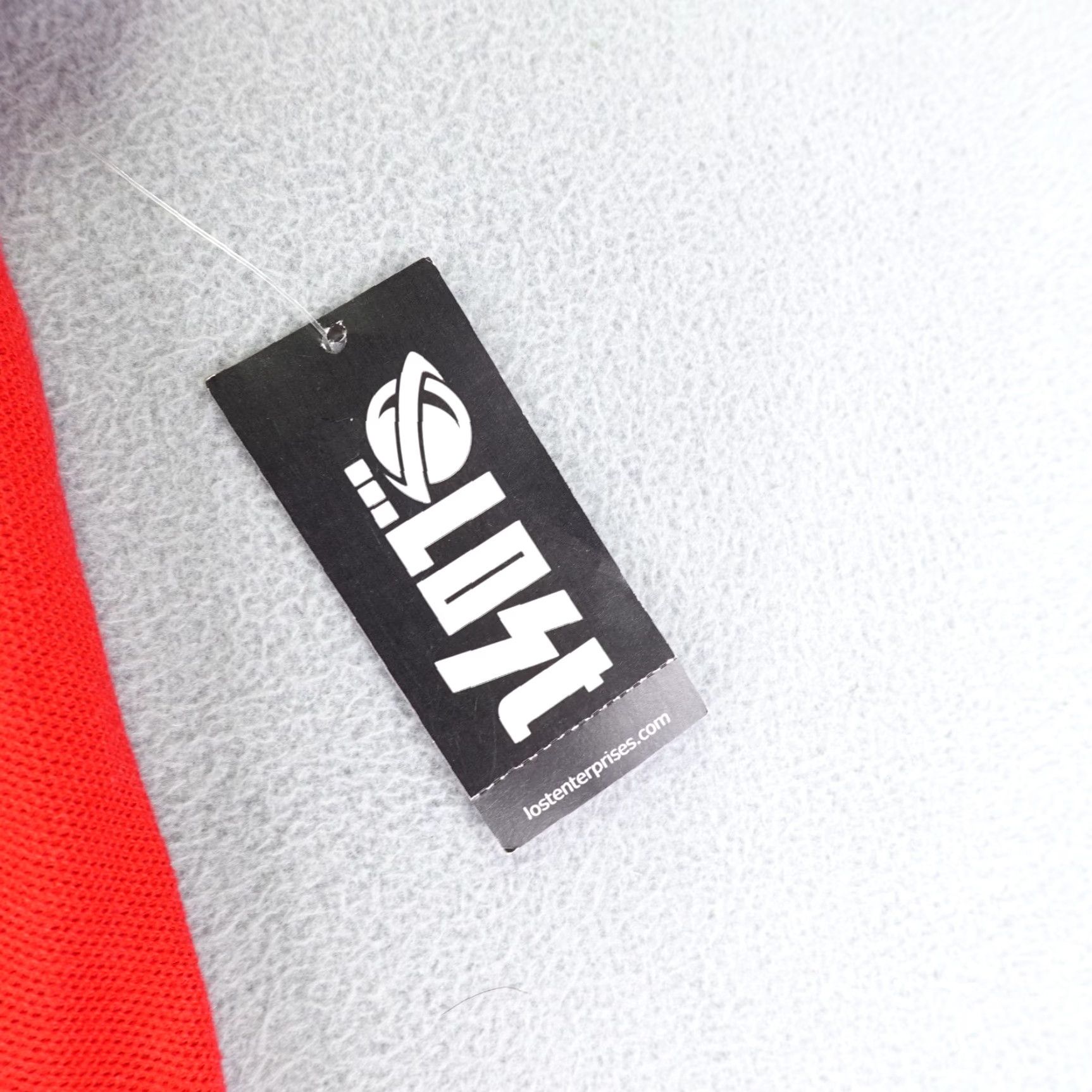 Vintage Vintage Lost Polo Shirt Mens XL Red Energy Drink Skater 2000s Casual Activewear Size US XL / EU 56 / 4 - 4 Thumbnail