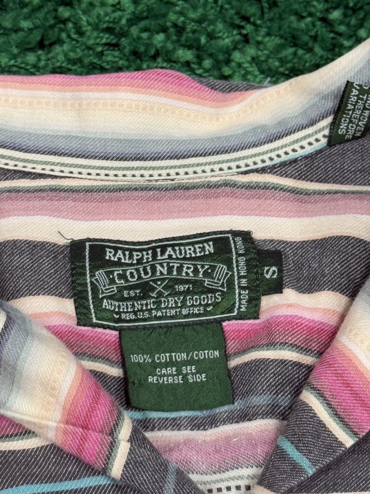 Polo Ralph Lauren Ralph Lauren Aztec Southwestern Navajo Blanket Shirt Small Size S / US 4 / IT 40 - 4 Thumbnail