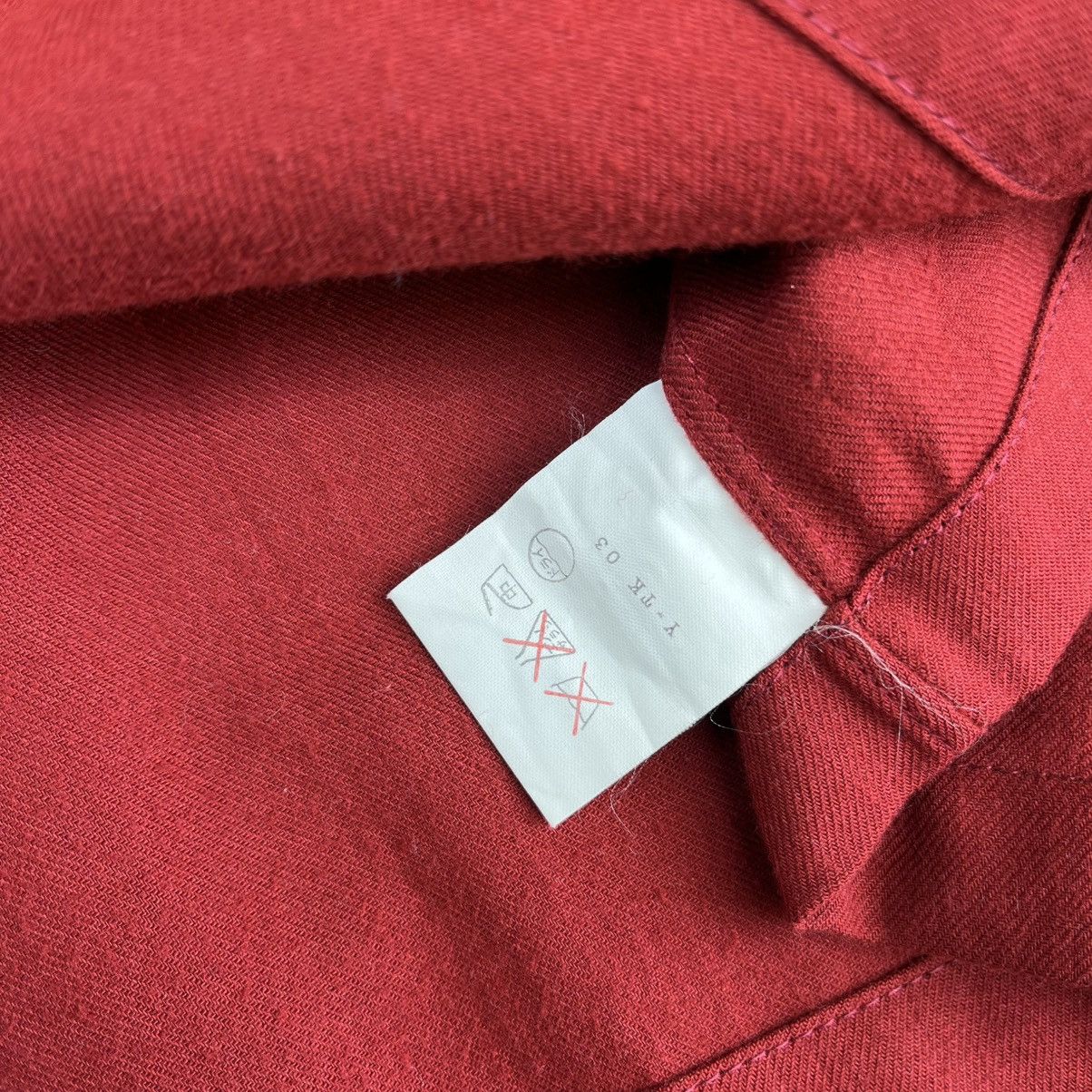 Dior Vintage Christian Dior Monsieur Button Up Shirt Red Size US L / EU 52-54 / 3 - 7 Thumbnail