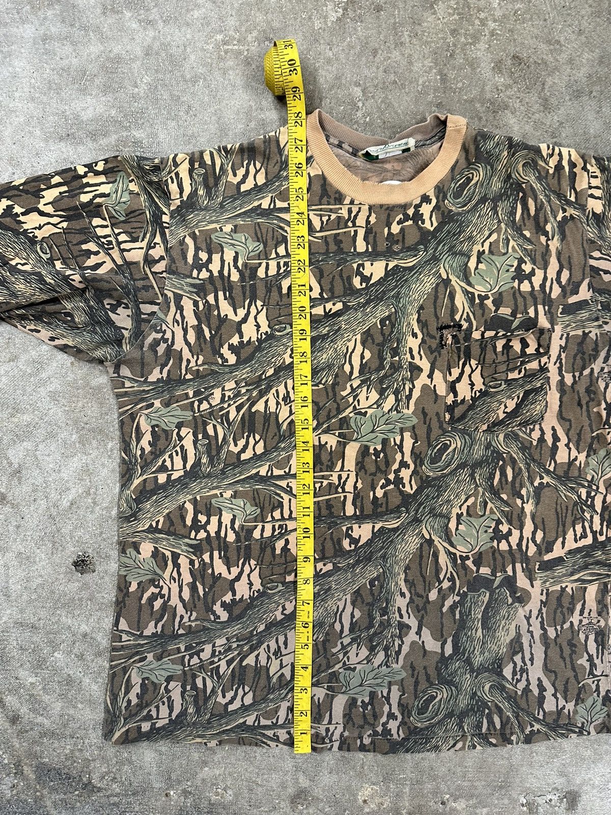 Mossy Oaks Vintage 90s Mossy Oak Original Camo LS Pocket T-Shirt Size US XL / EU 56 / 4 - 21 Thumbnail