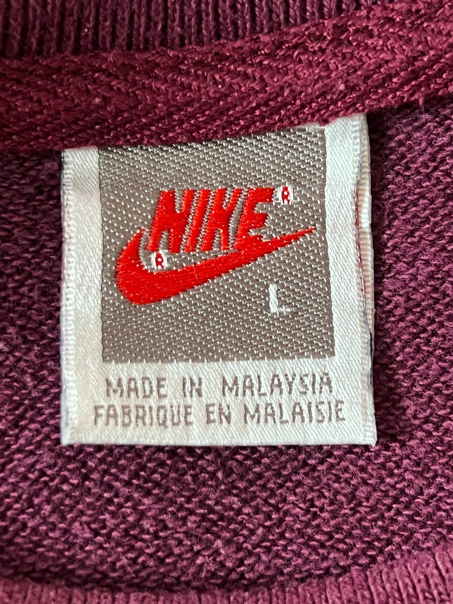 Nike 80s Nike X Cross Training Vintage Men's Sweatshirt - L Size US L / EU 52-54 / 3 - 6 Thumbnail