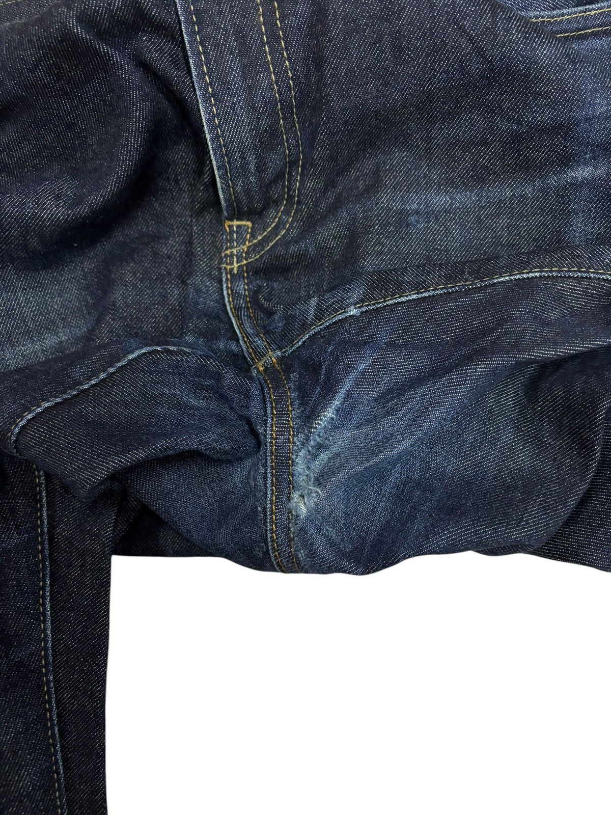 Japanese Brand × Kaihara Denim × Vintage Vintage Kaihara Uniqlo Selvedge Blue Indigo Jeans Size US 33 - 7 Thumbnail